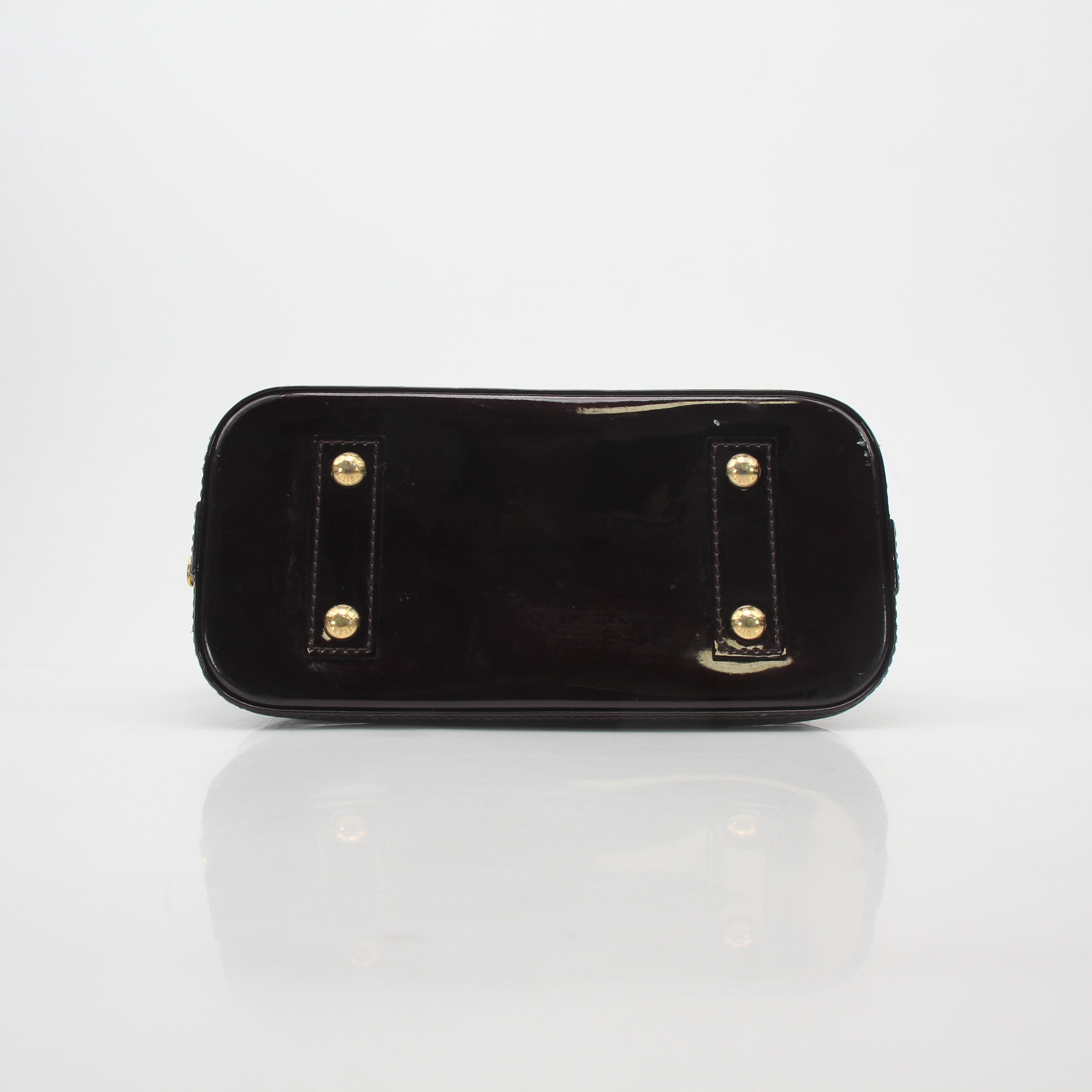 Louis Vuitton Monogram Vernis Alma BB Handbag