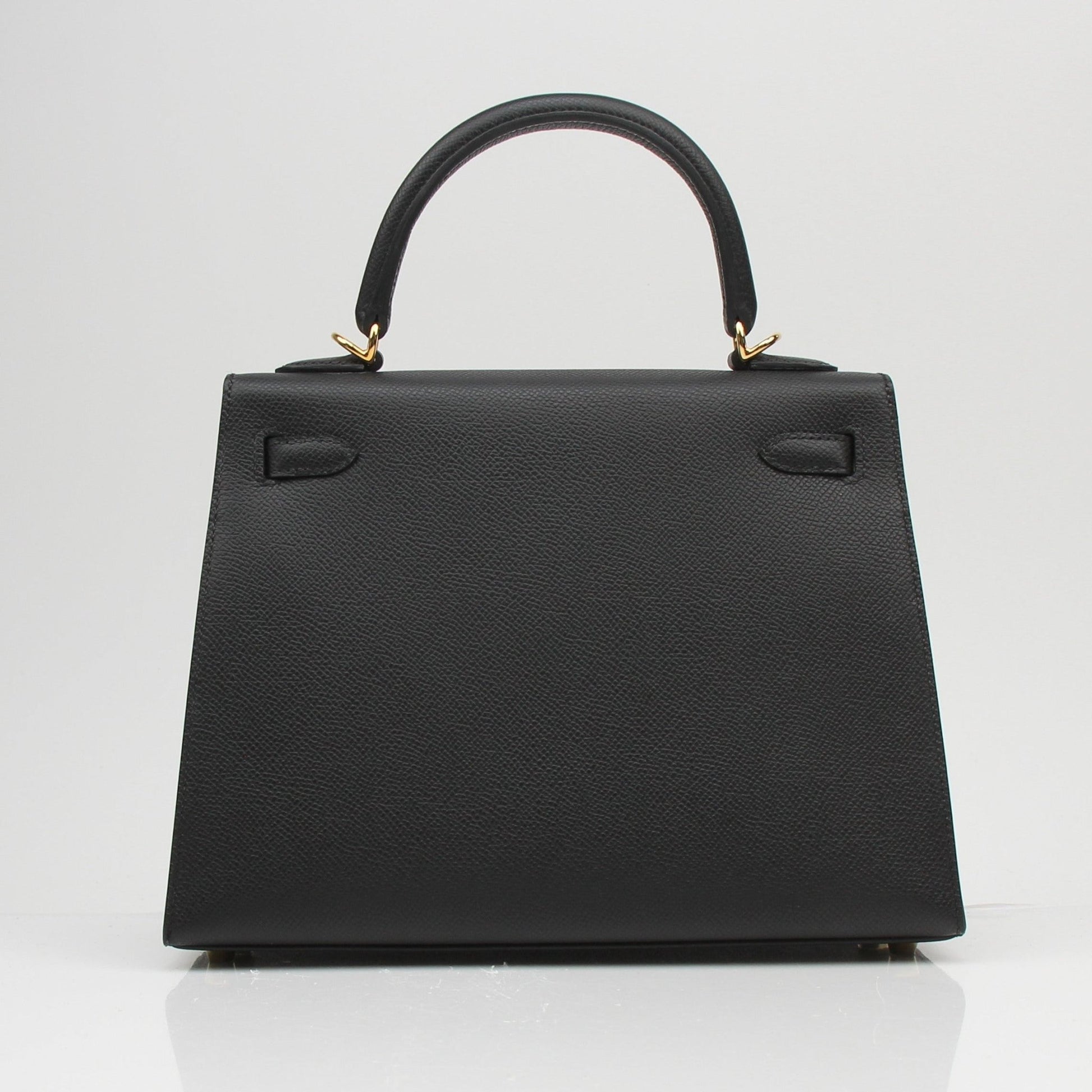Hermès Kelly 25 Sellier handbag in luxurious leather, featuring classic design and gold-tone hardware, by Gold & Beyond.