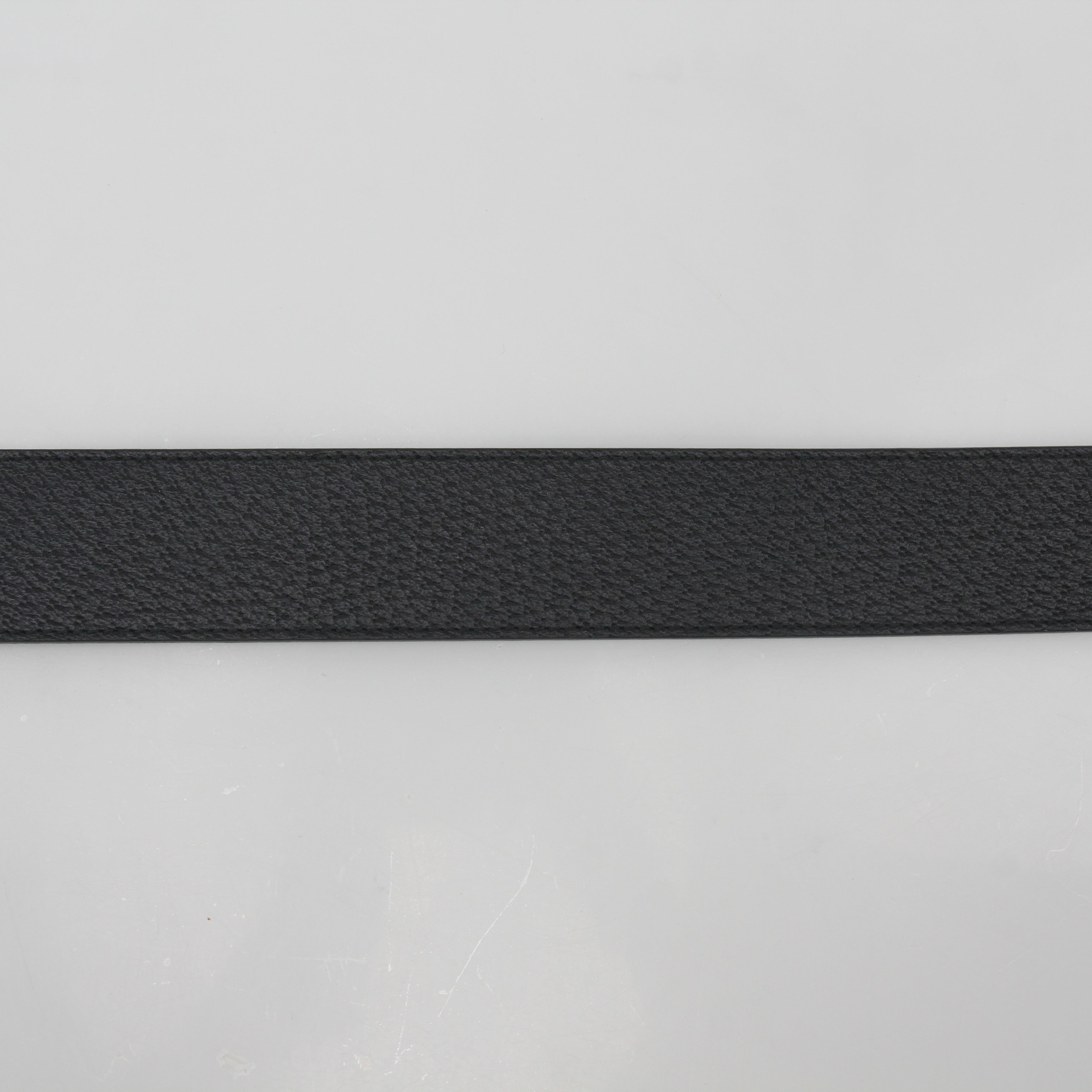 Gucci Black Leather GG Marmont Belt
