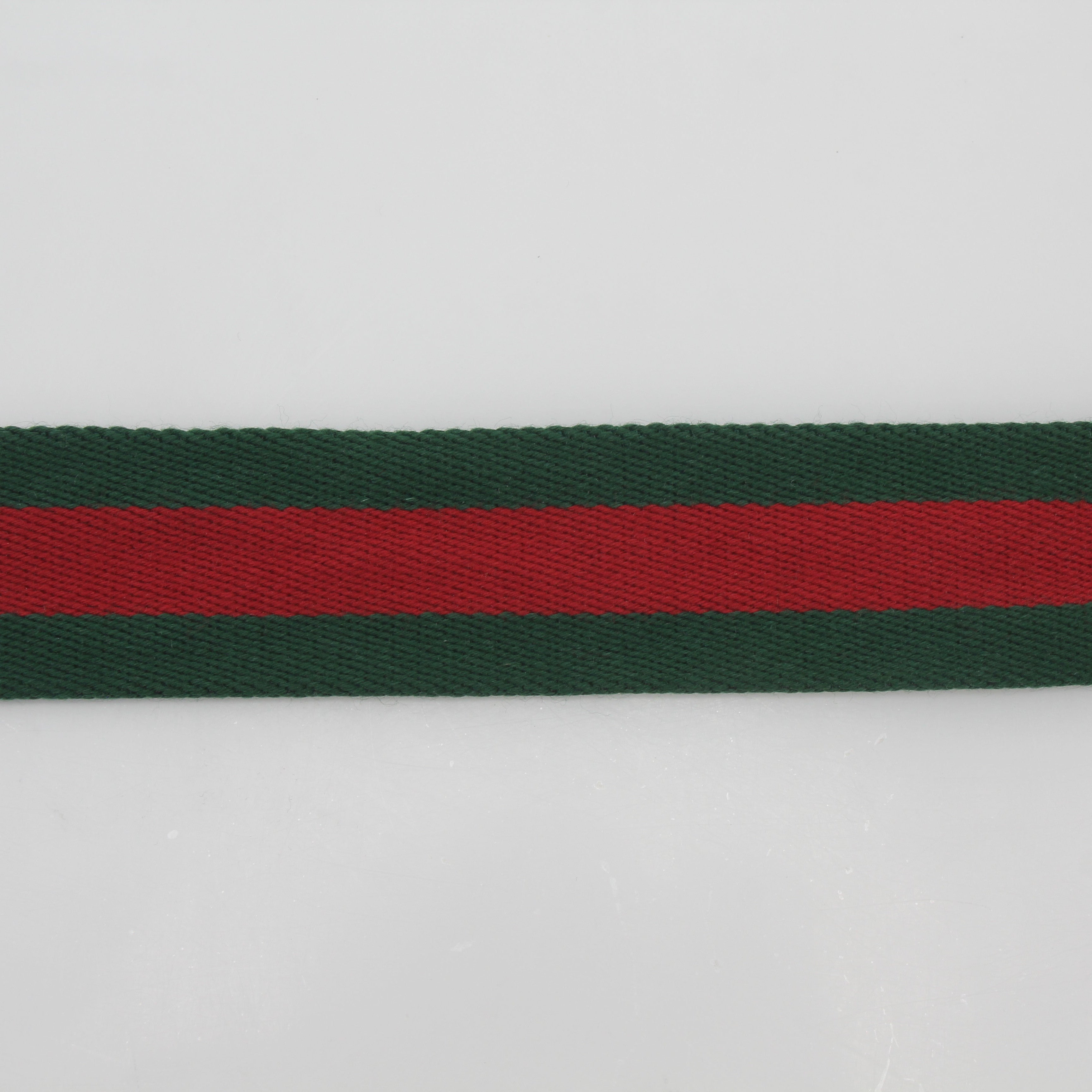 Gucci Green and Red Web GG Marmont Belt