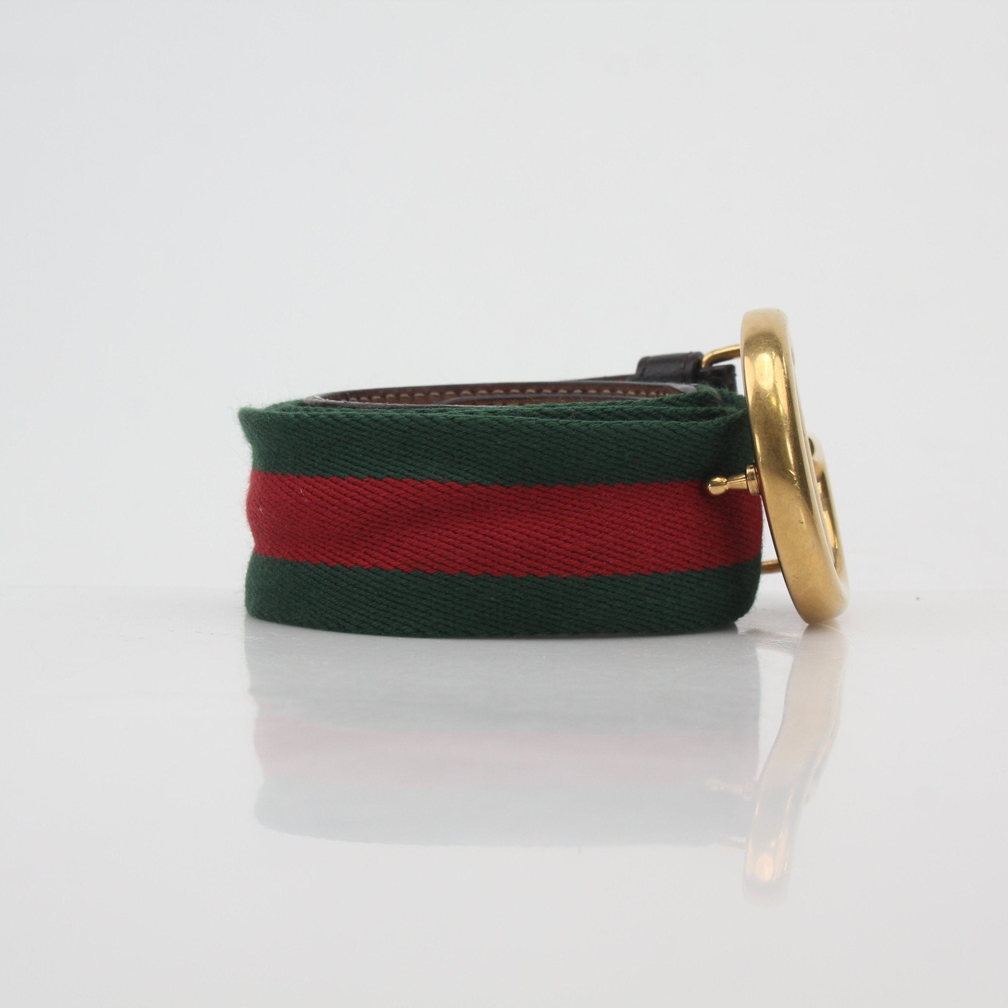Gucci GG Marmont Web Belt