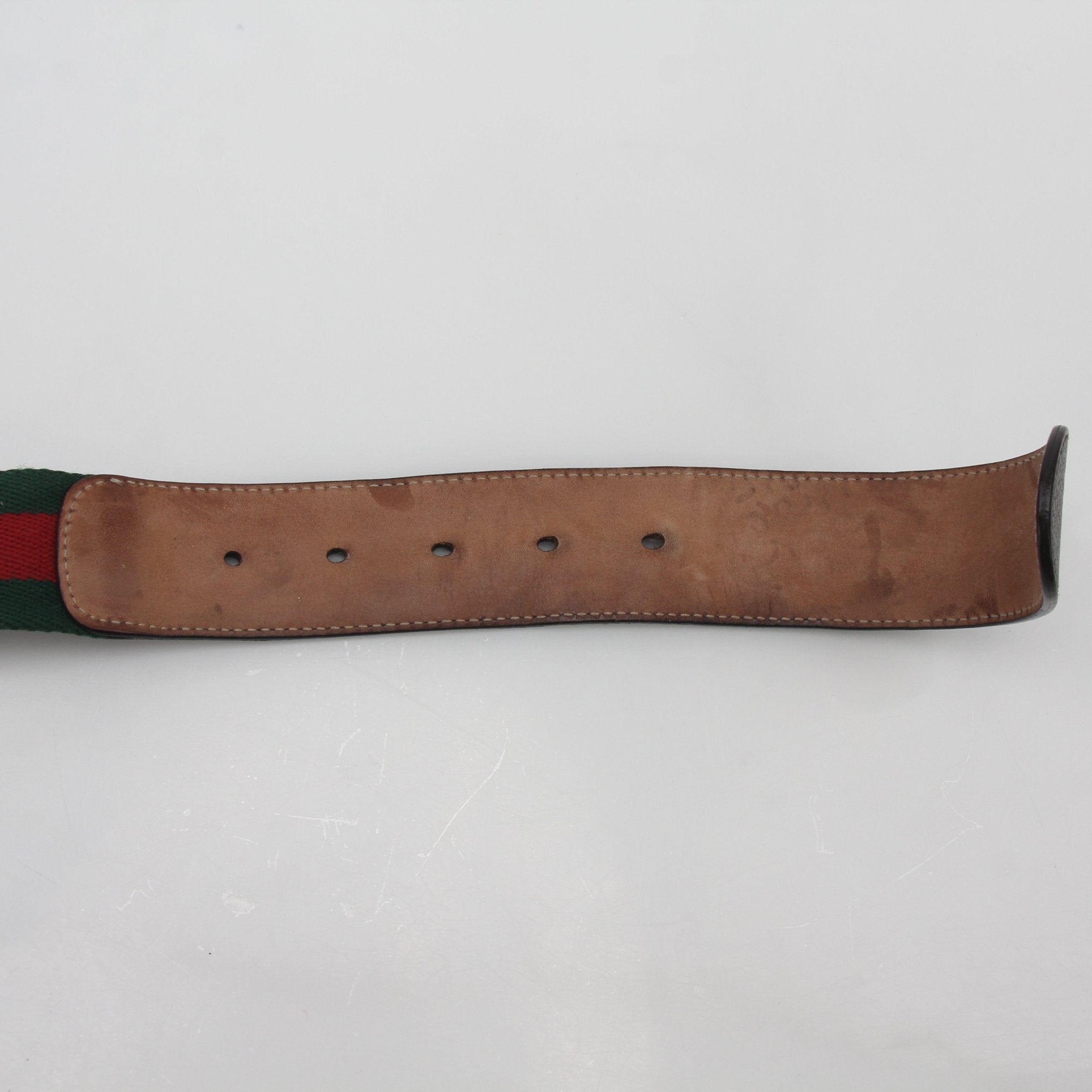 Gucci GG Marmont Web Belt