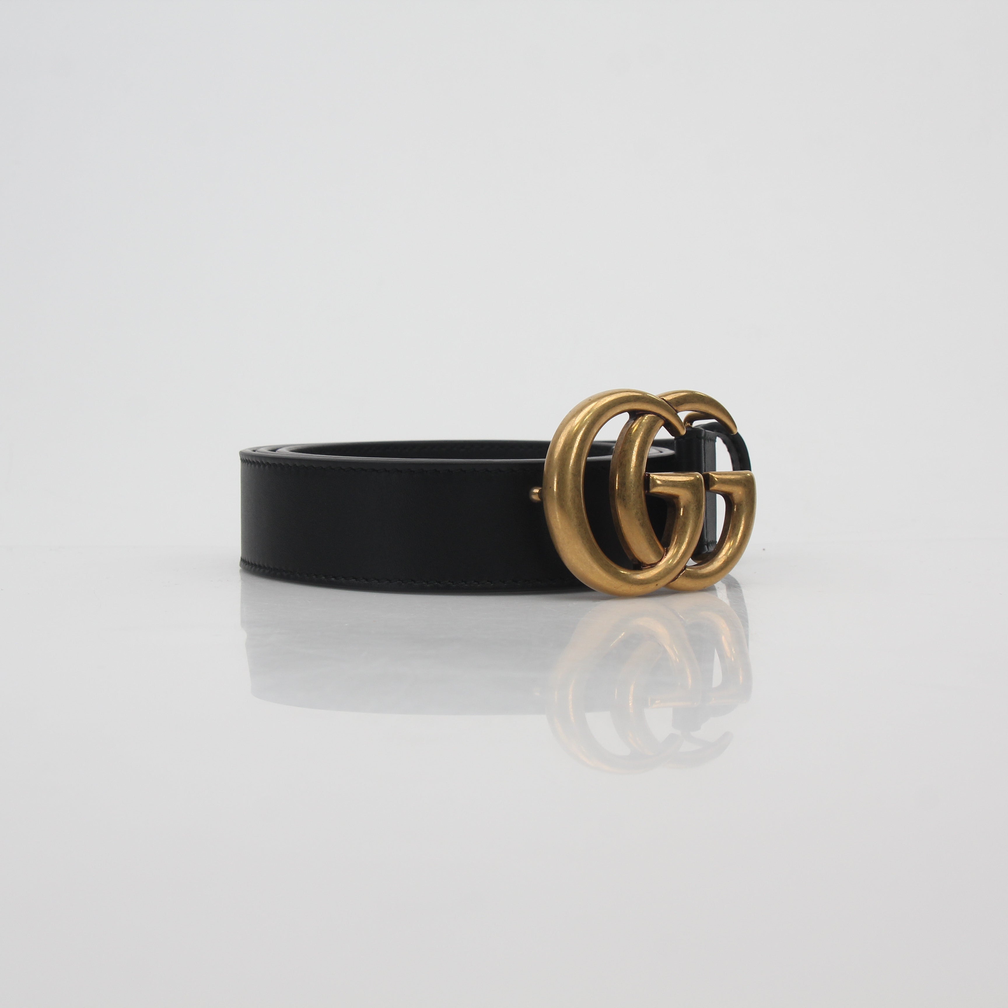Gucci Green and Red Interlocking G Web Belt