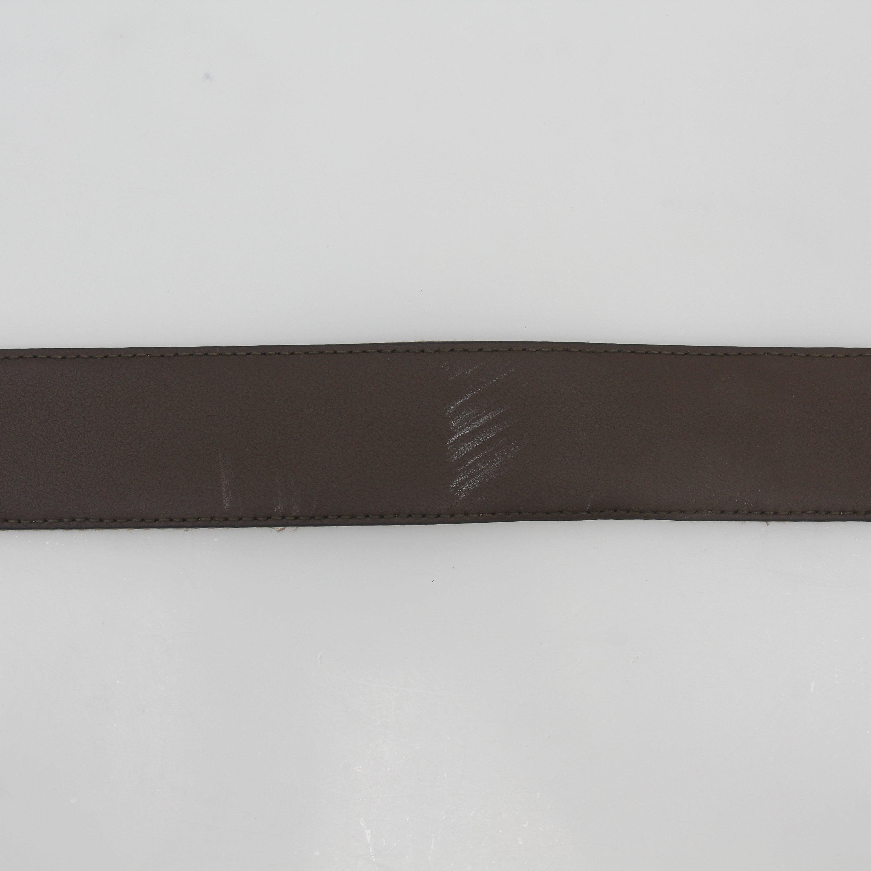 Gucci Brown Jumbo GG Double G Belt