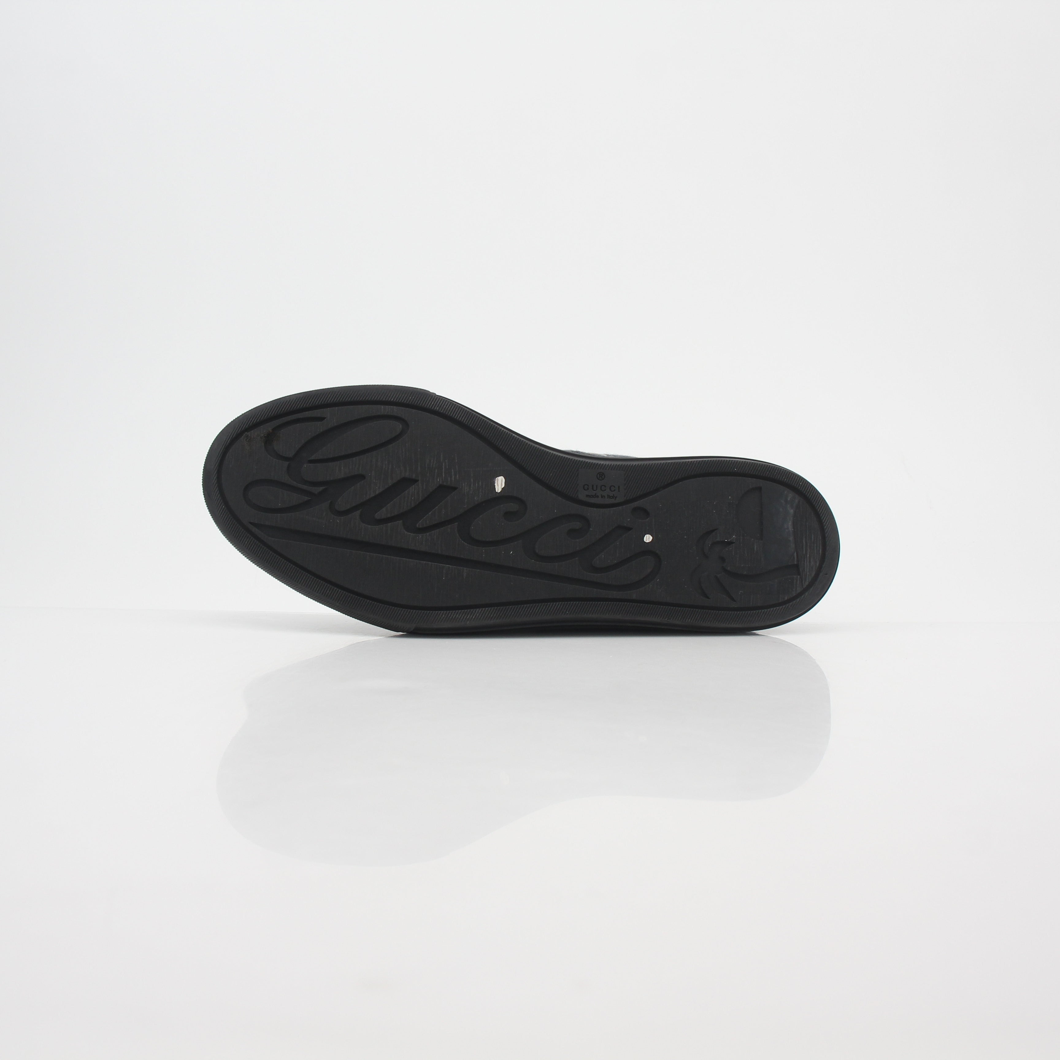 Gucci Black GG Canvas High-Top Sneakers