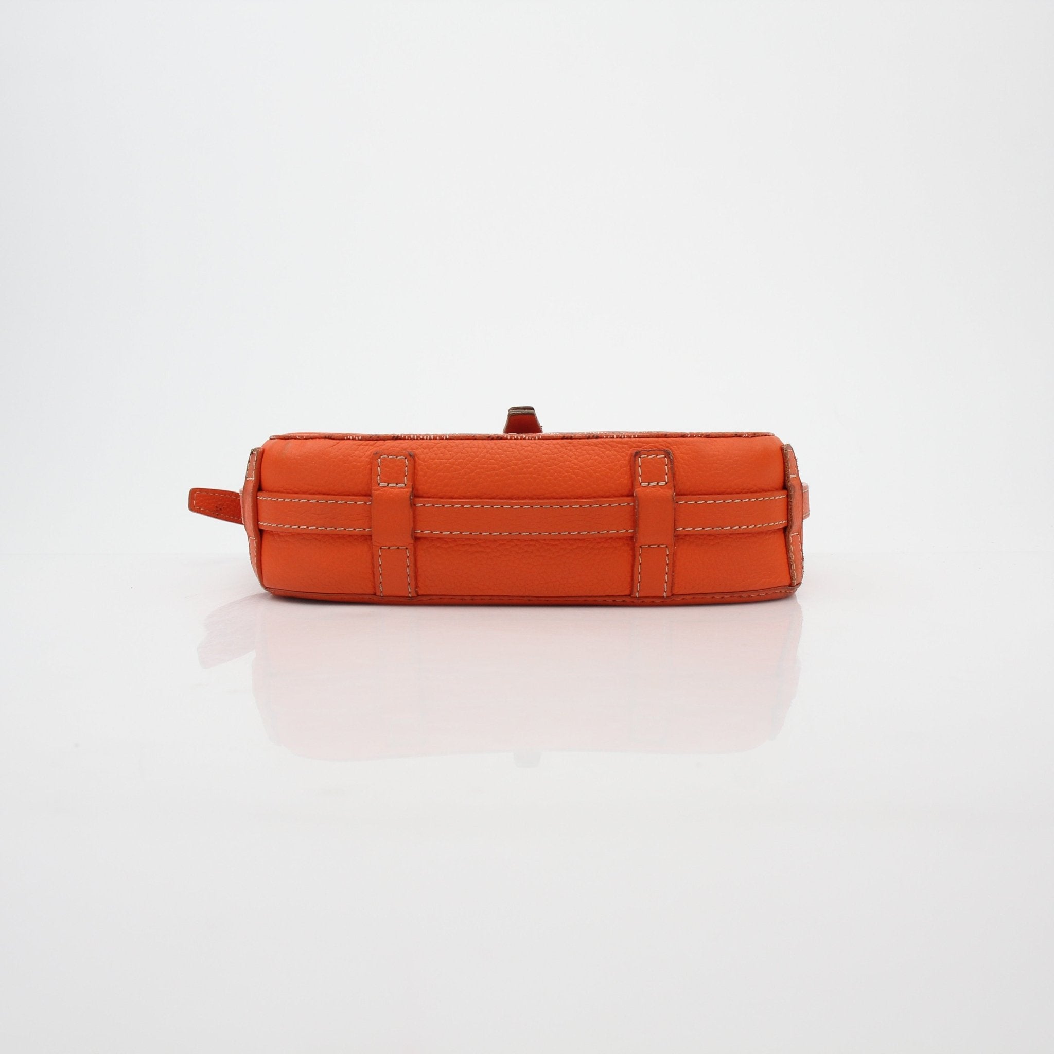 Goyard Orange Goyardine Belvédère II PM Bag