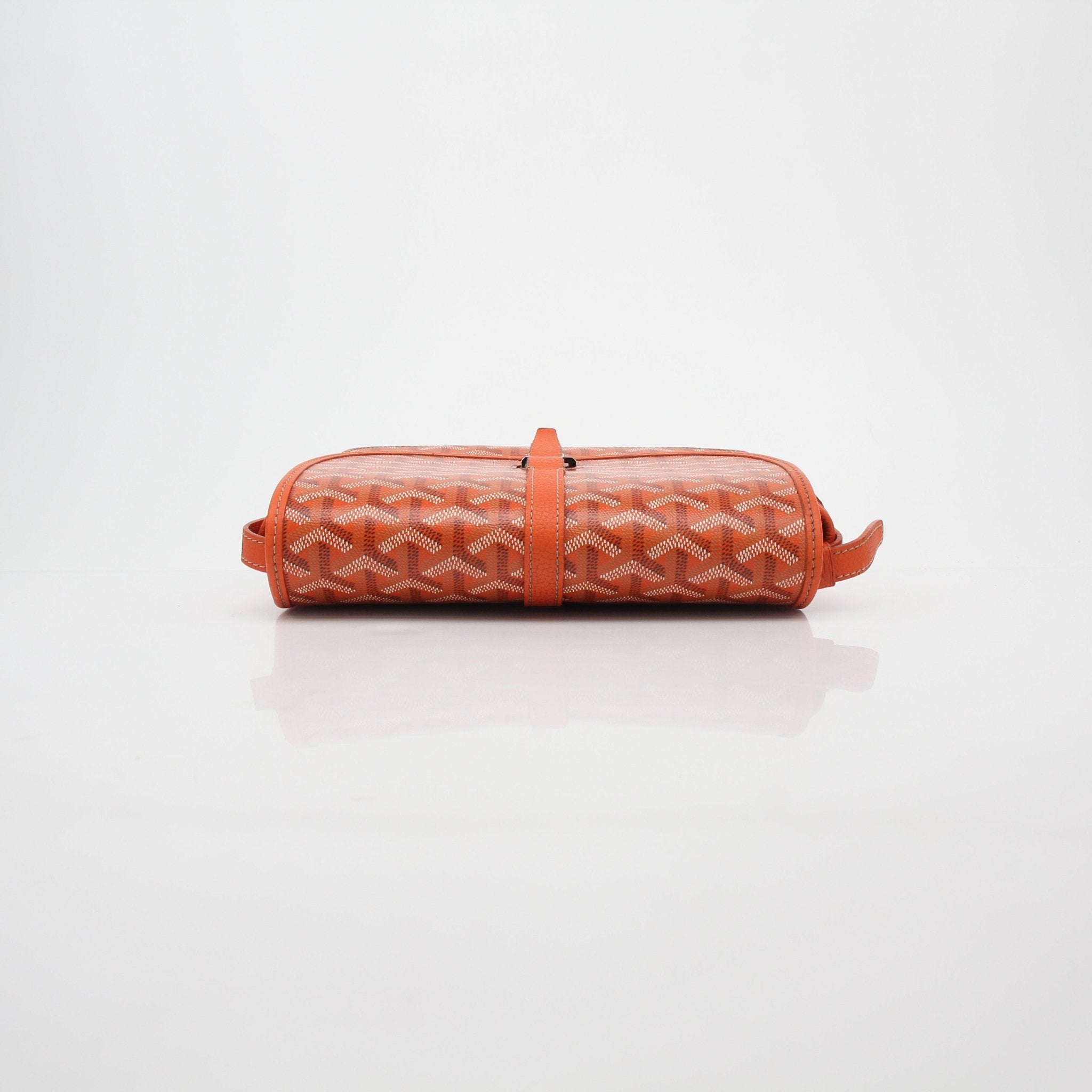 Goyard Orange Goyardine Belvédère II PM Bag