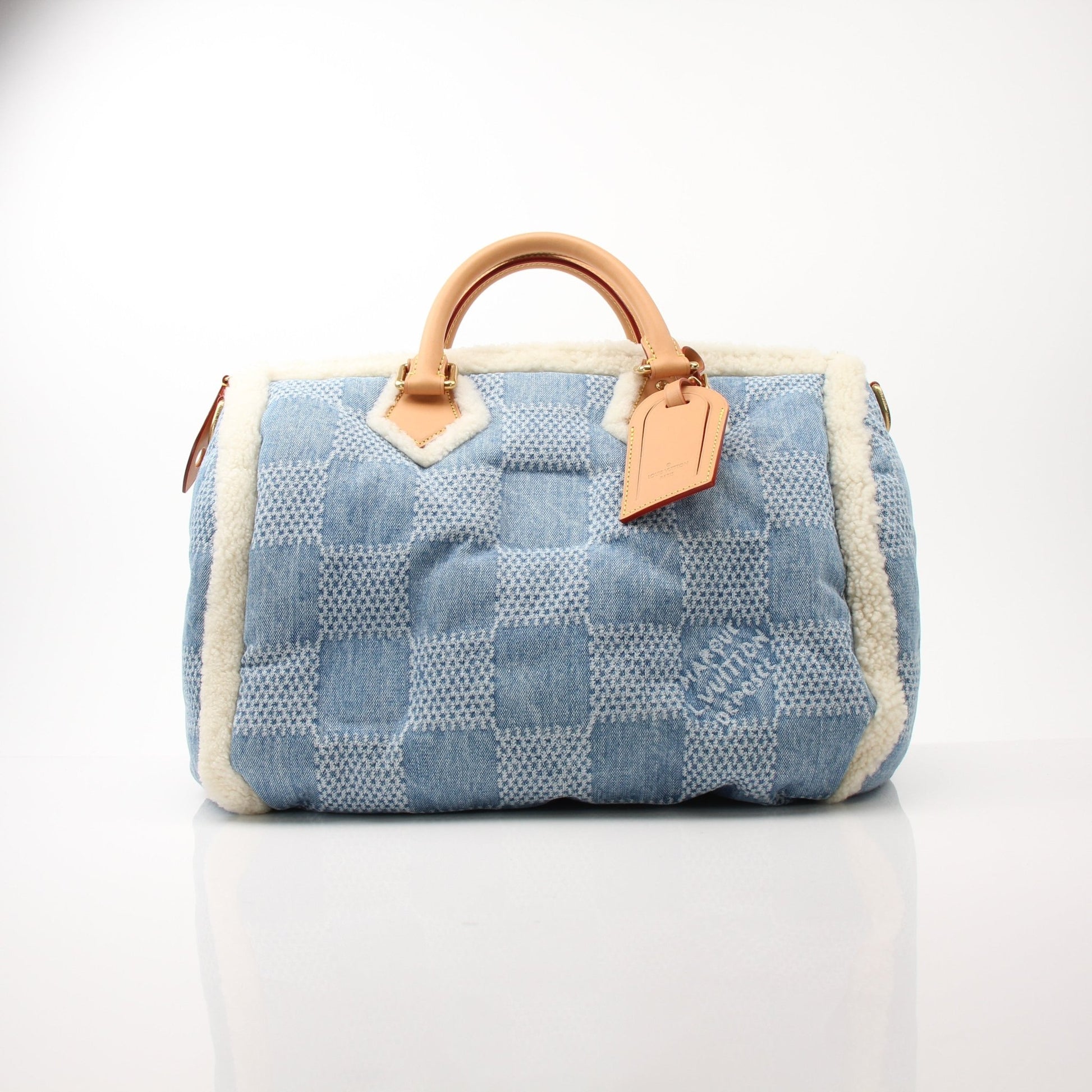 Louis Vuitton - Speedy 40 Bandoulière Bag - Denim - Men