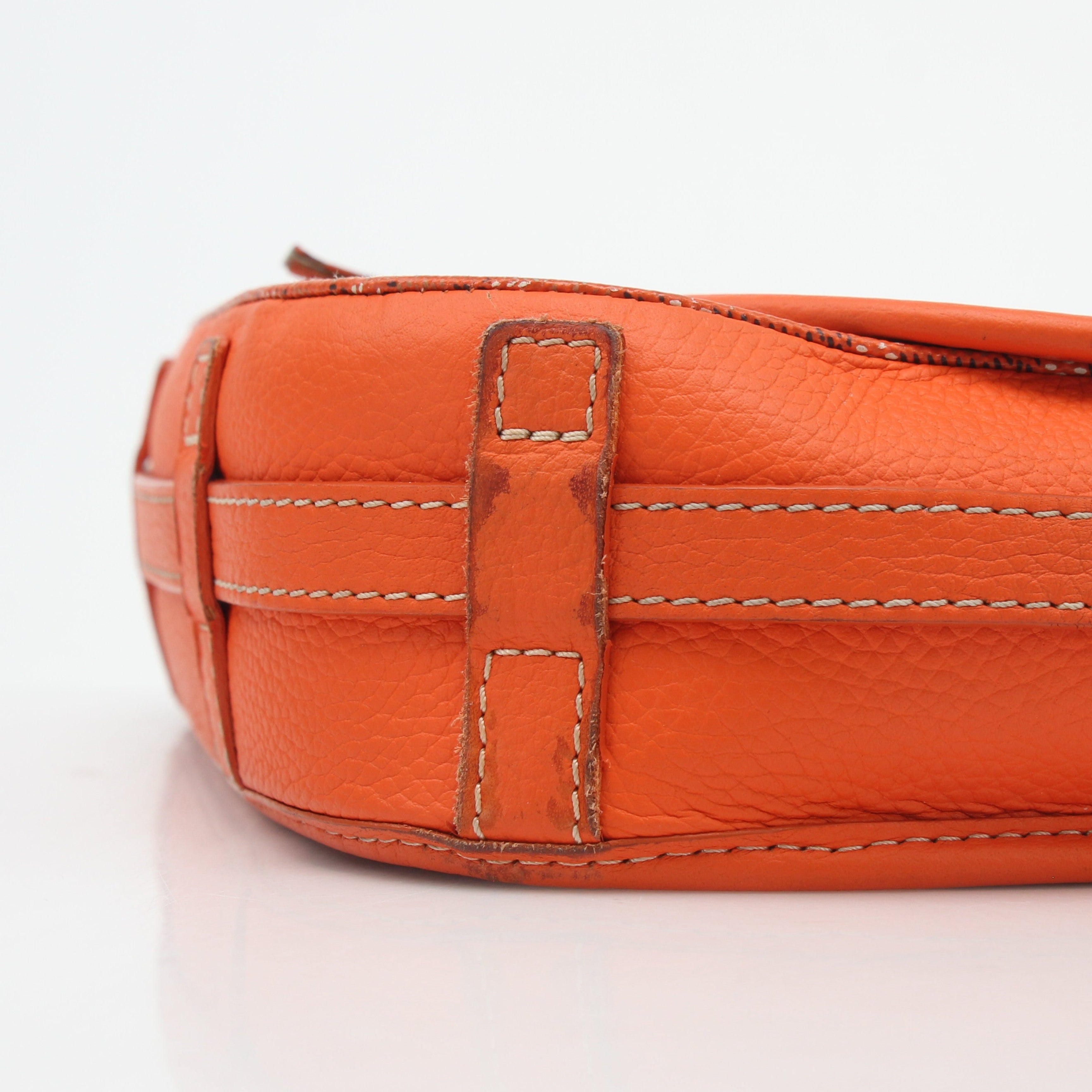 Goyard Orange Goyardine Belvédère II PM Bag