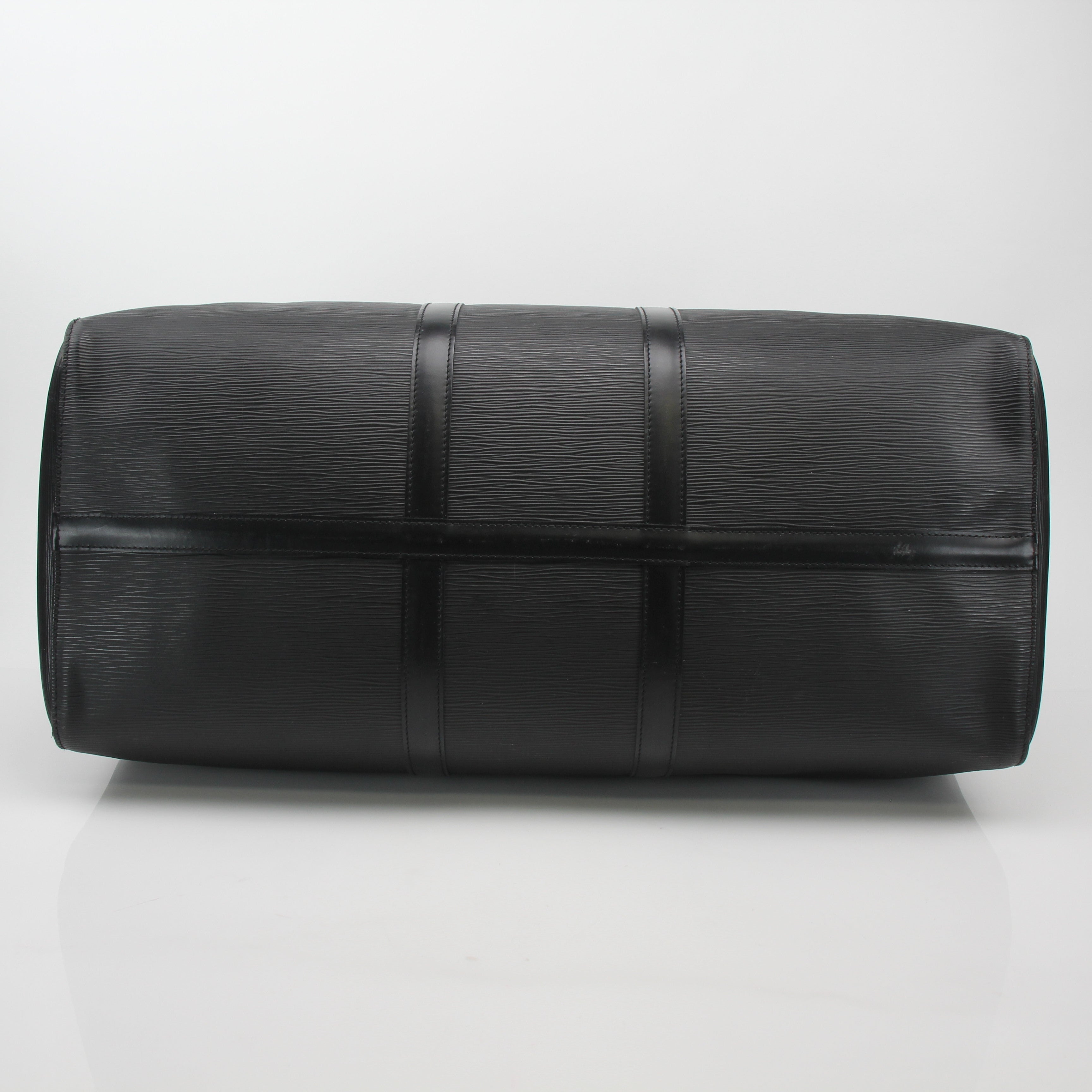Louis Vuitton Keepall Bandoulière Epi Leather Travel Bag