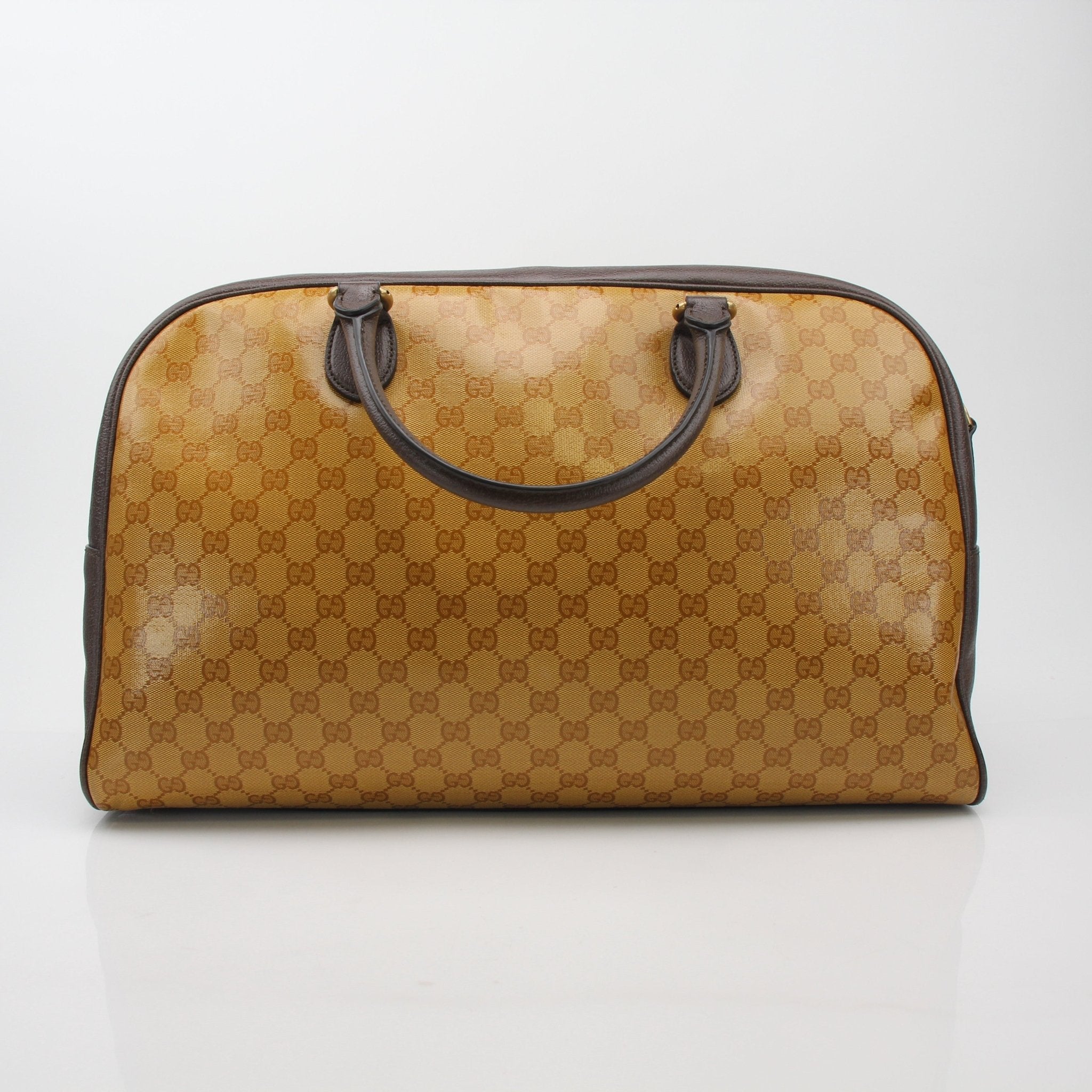 Gucci x Adidas GG Supreme Duffel Travel Bag