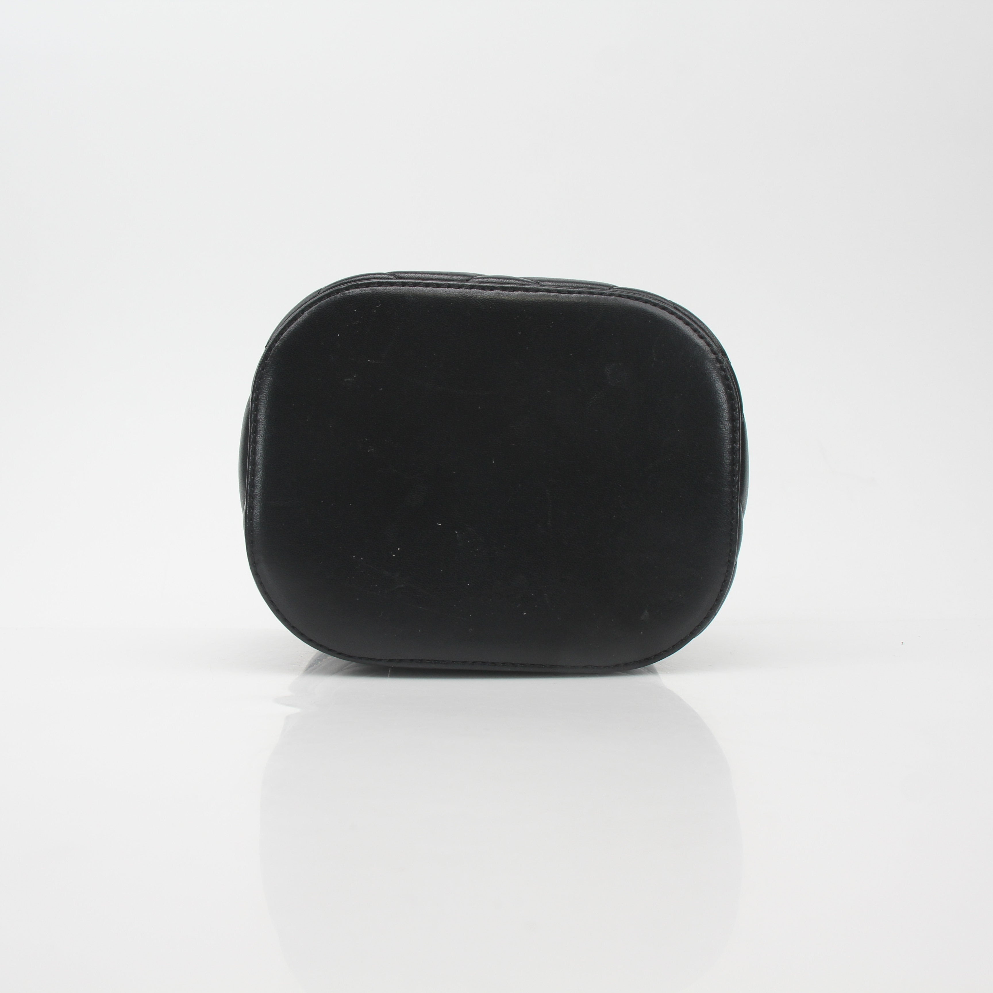 Chanel Quilted Lambskin Vanity Case Handbag