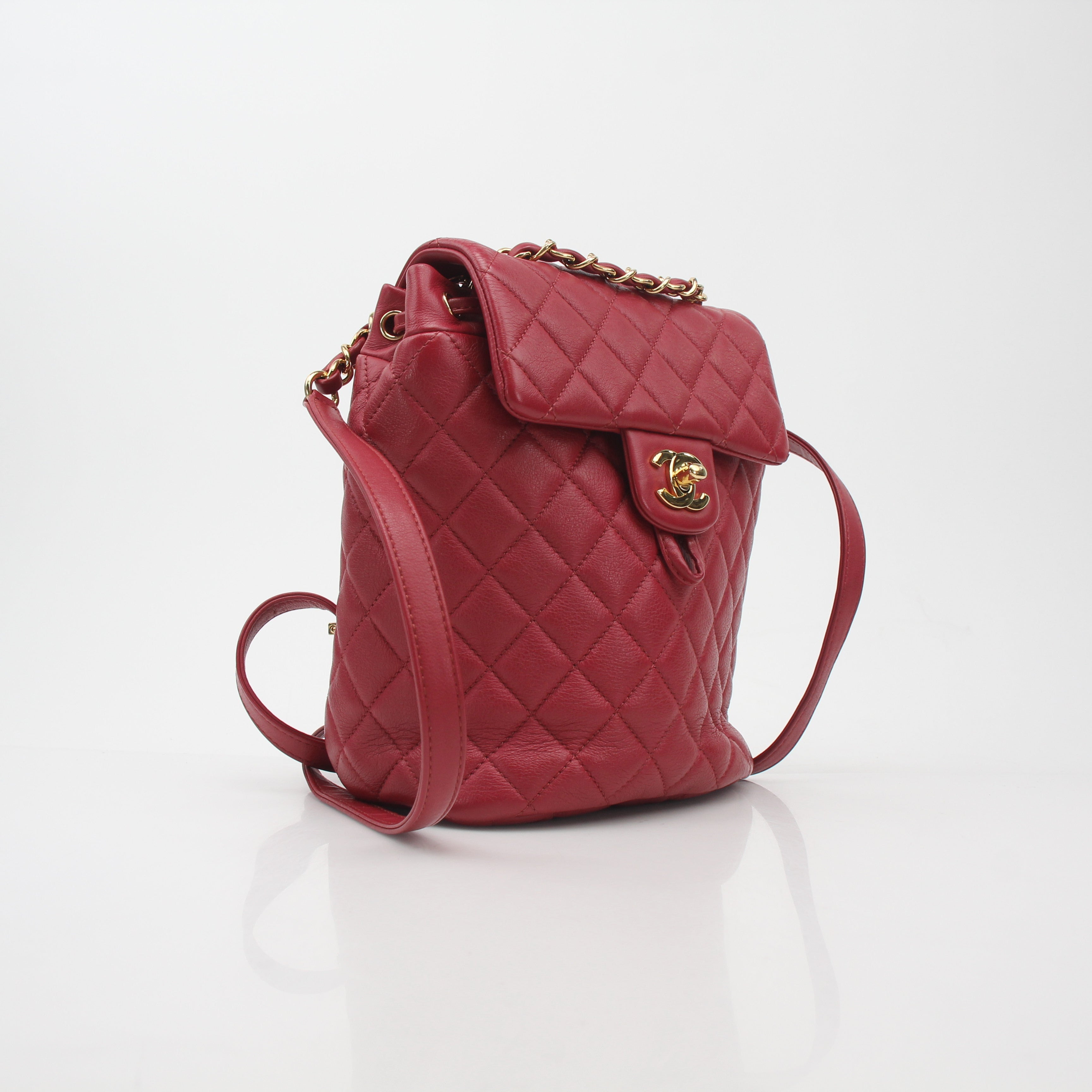 Chanel Urban Spirit Quilted Lambskin Backpack