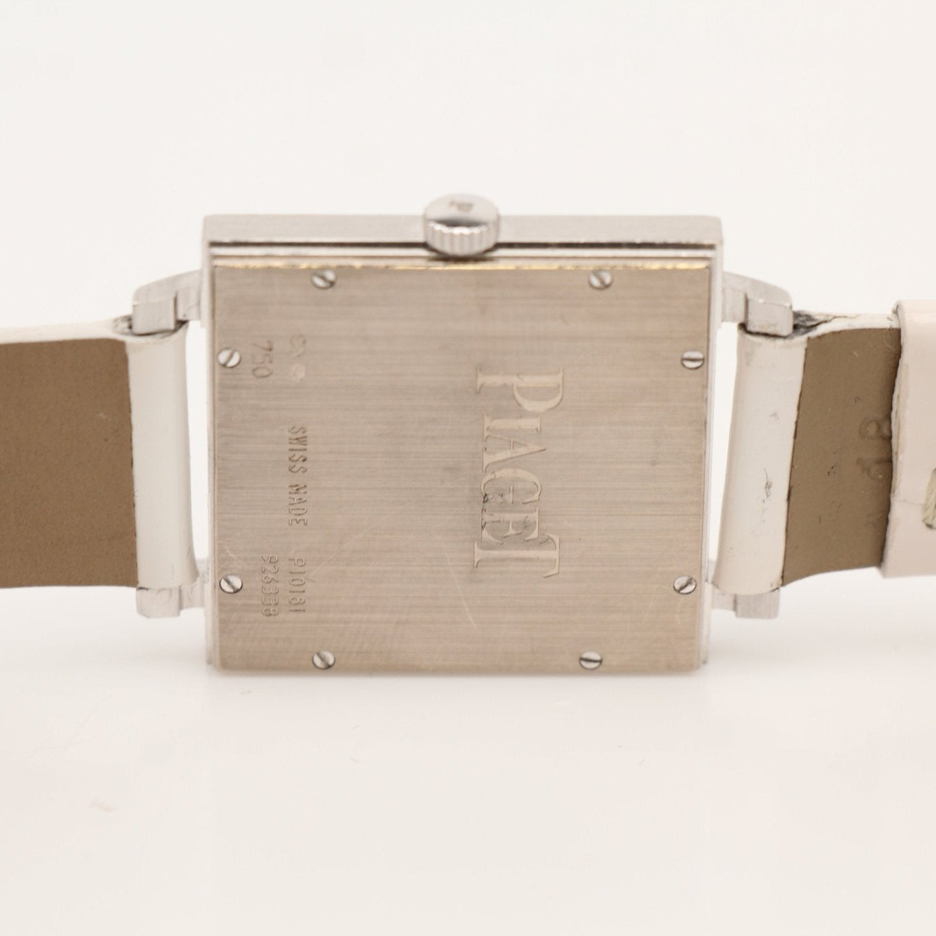 Piaget Dancer Diamond Watch featuring a sleek design with sparkling diamonds on a gold strap.