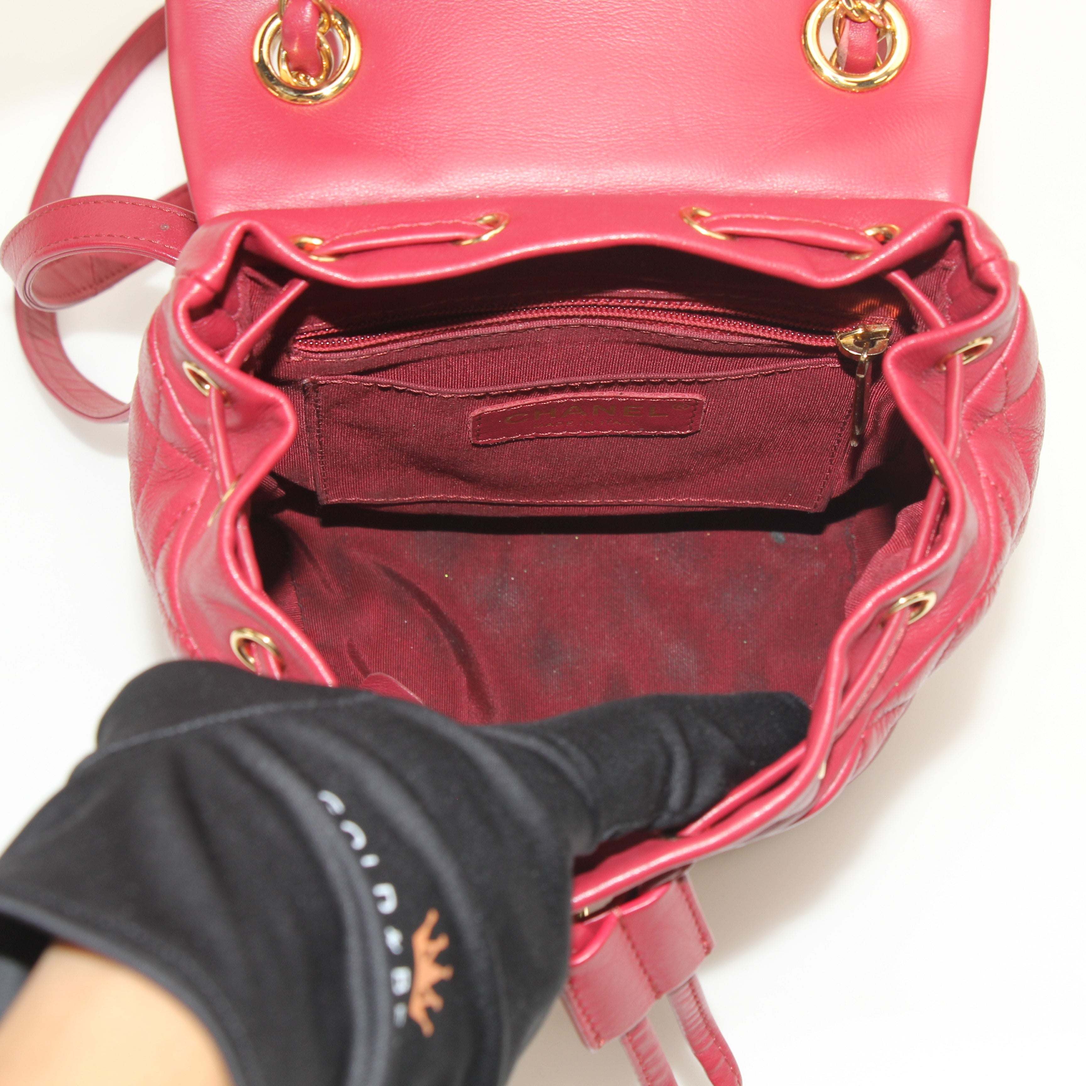 Chanel Urban Spirit Quilted Lambskin Backpack