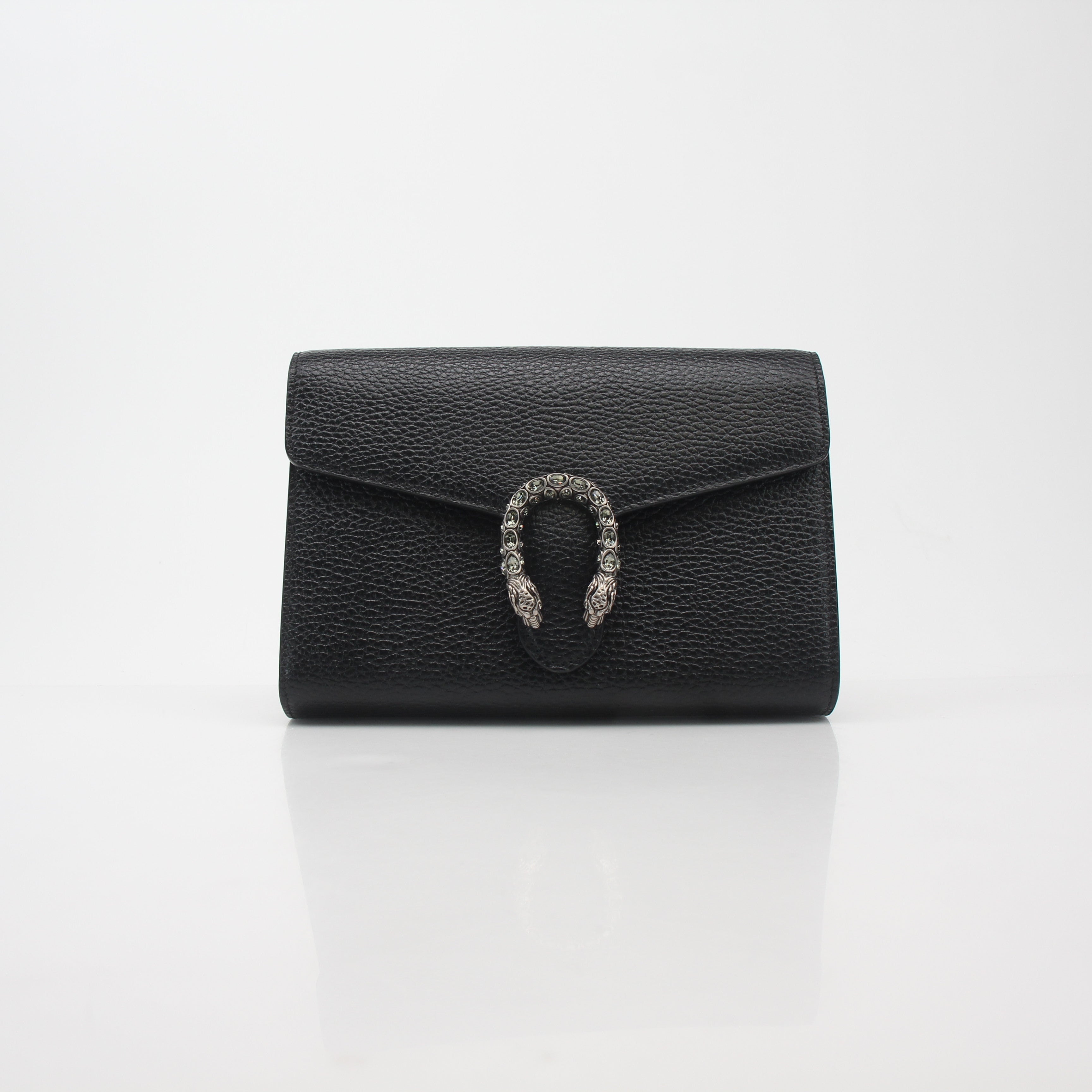 Gucci Dionysus Leather Chain Wallet