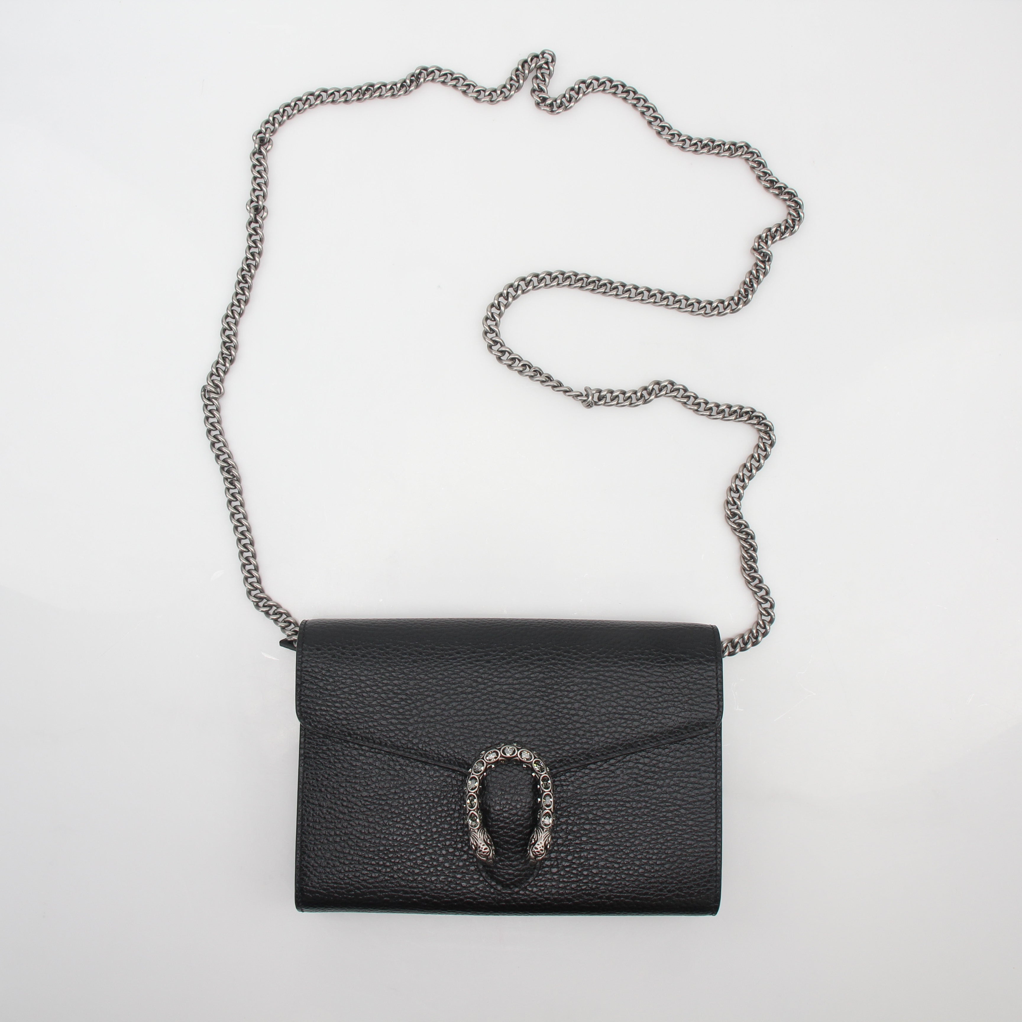 Gucci Dionysus Leather Chain Wallet