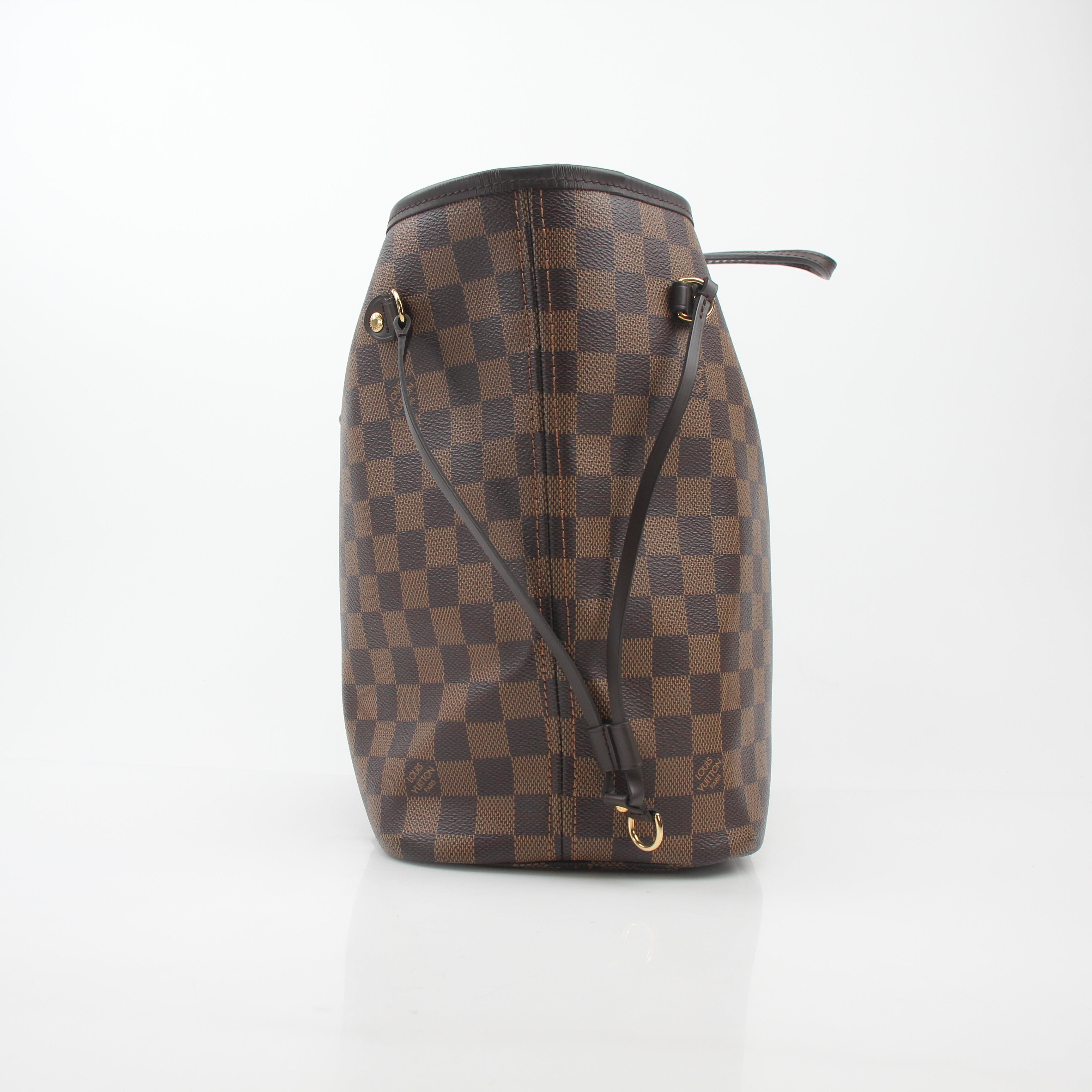 Louis Vuitton Damier Ebene Neverfull MM Tote Bag