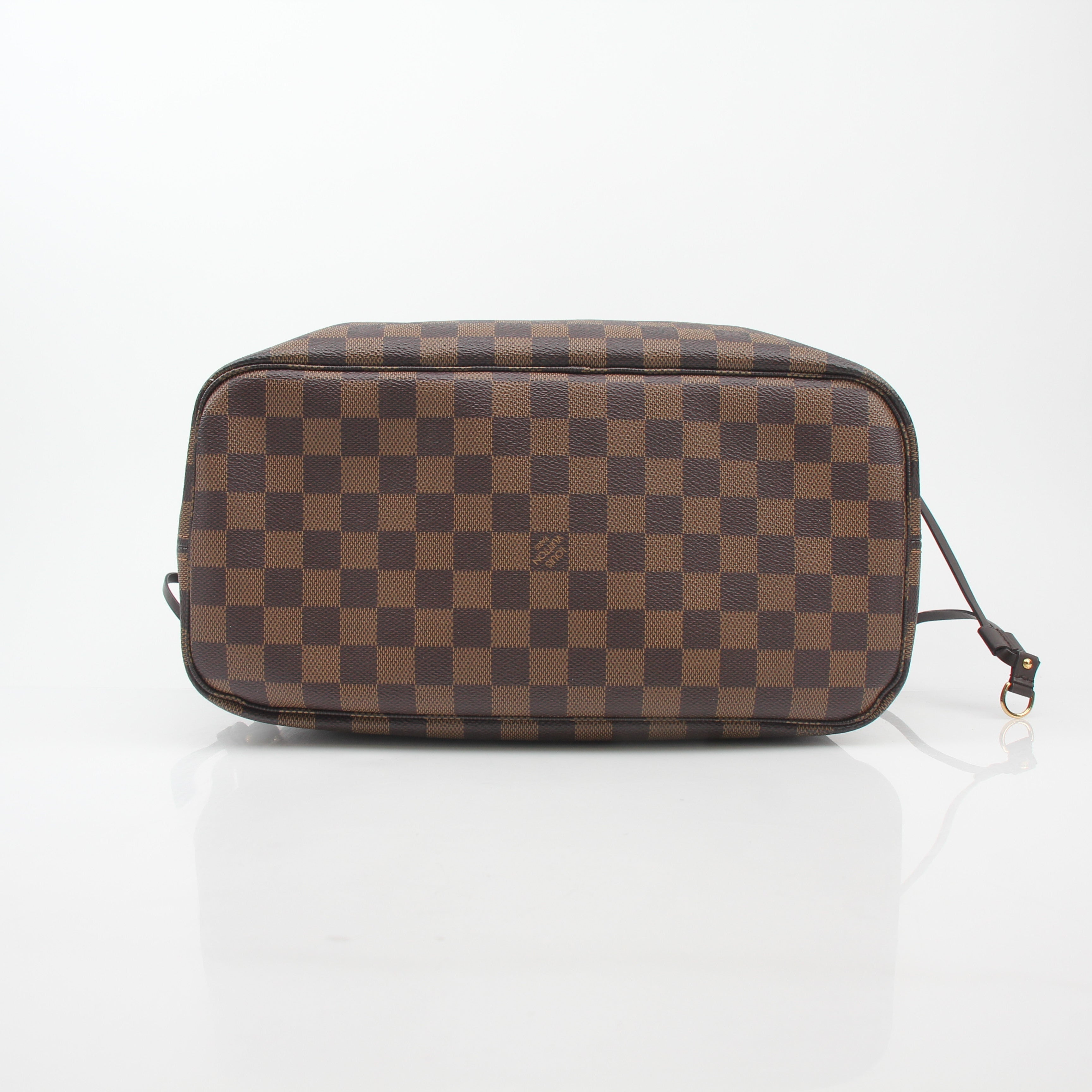 Louis Vuitton Damier Ebene Neverfull MM Tote Bag