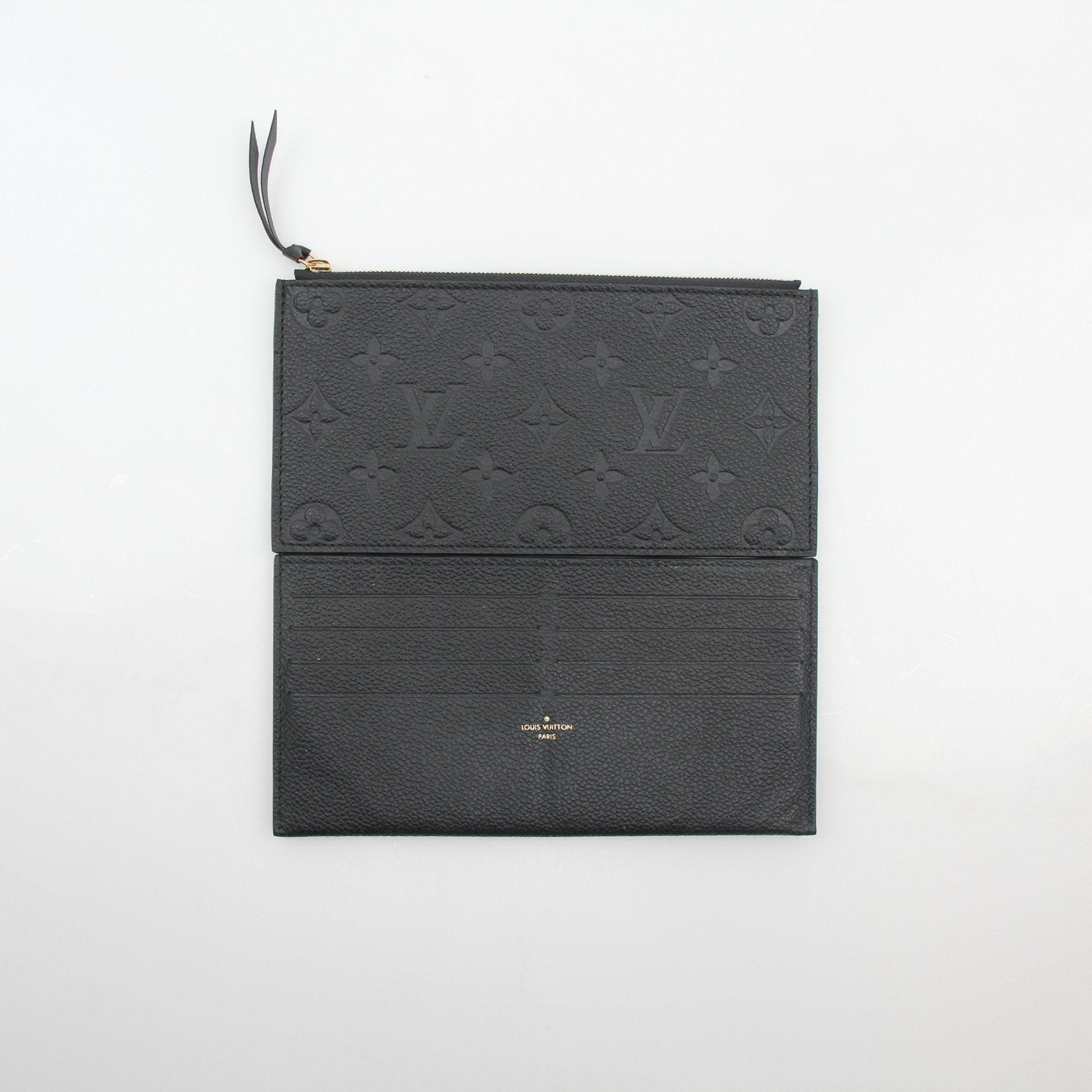 Louis Vuitton Black Monogram Empreinte Félicie Pochette