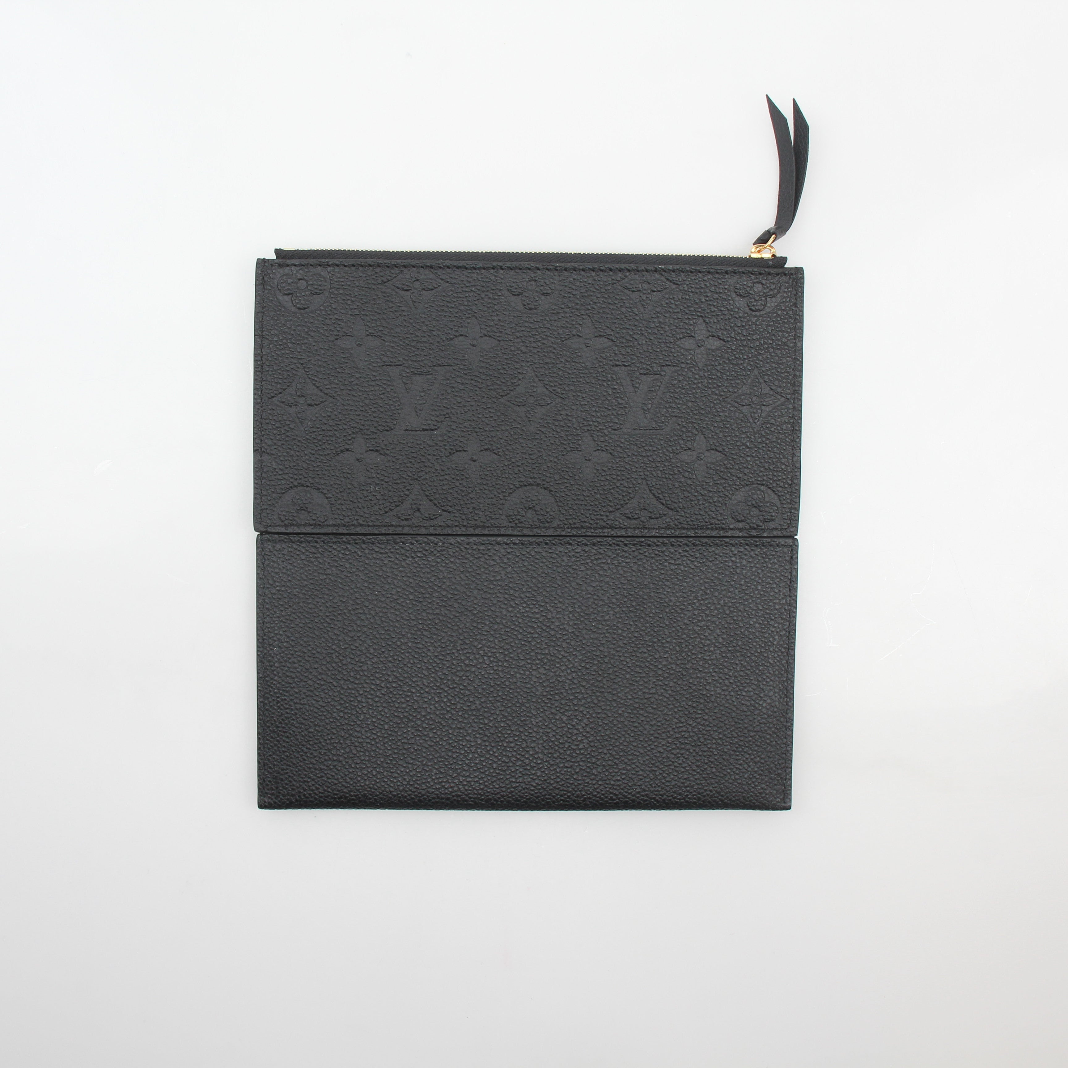 Louis Vuitton Black Monogram Empreinte Félicie Pochette