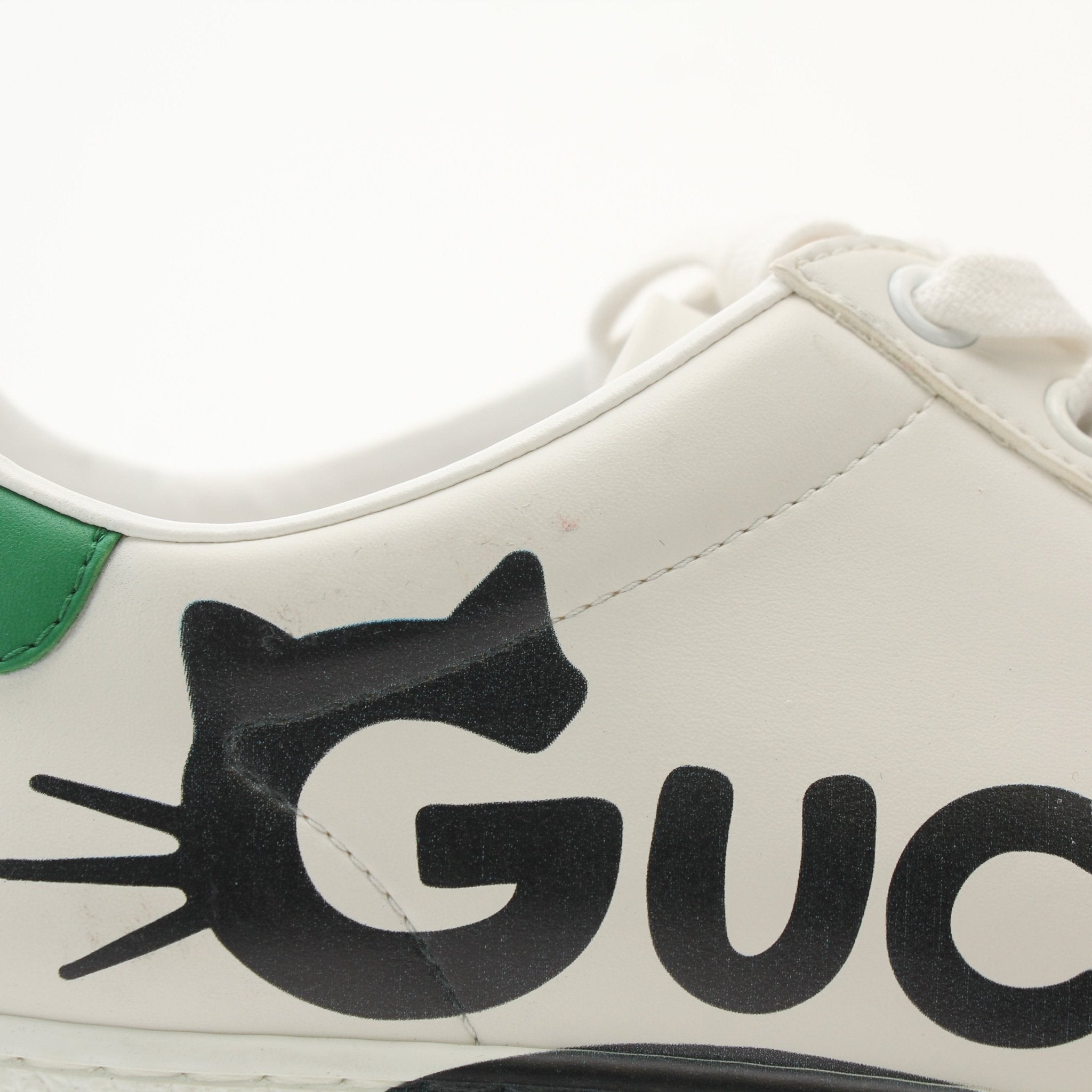 Gucci Women's Ace Kitten Logo Sneakers | Gold & Beyond