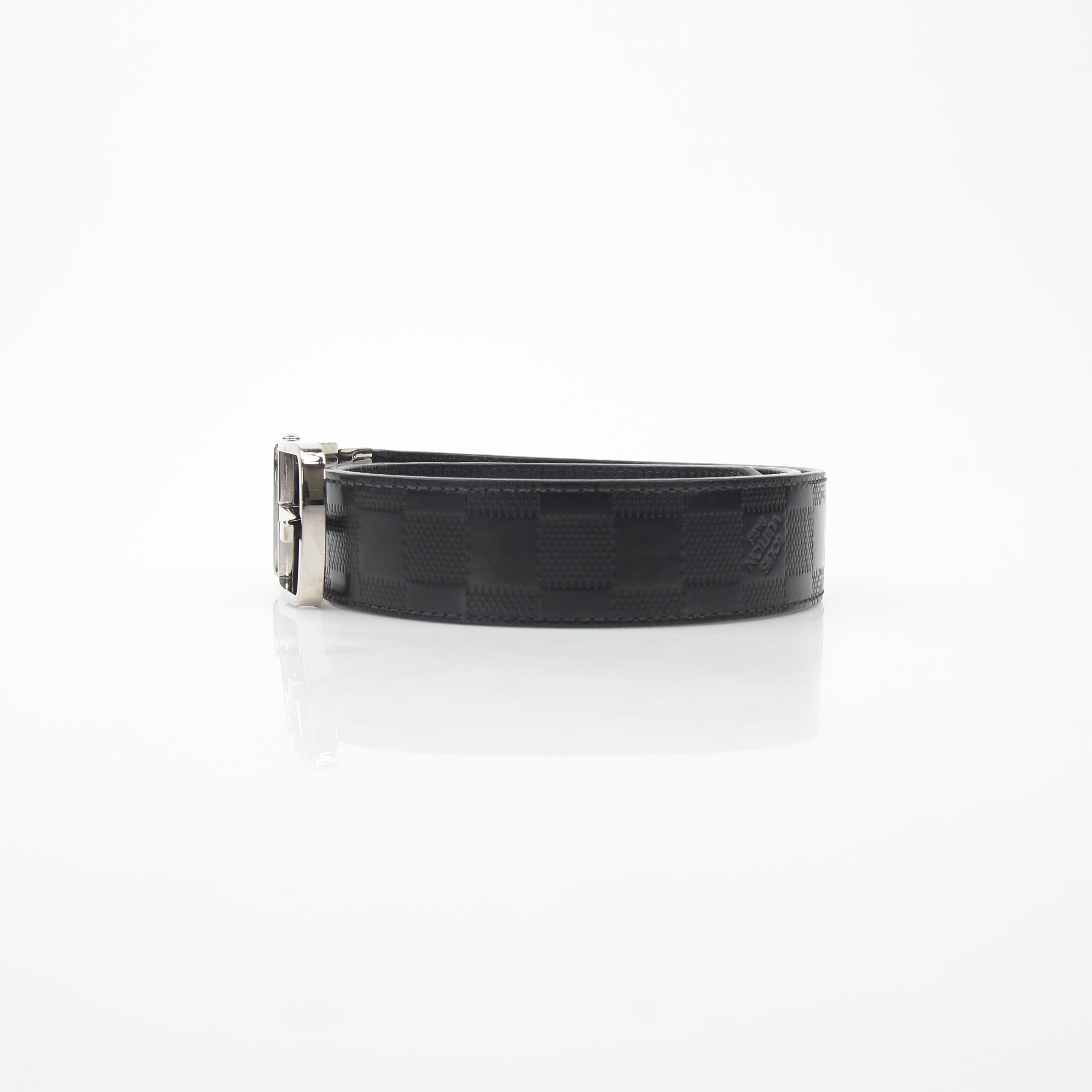 Louis Vuitton Black Damier Infini Ceinture Boston Belt