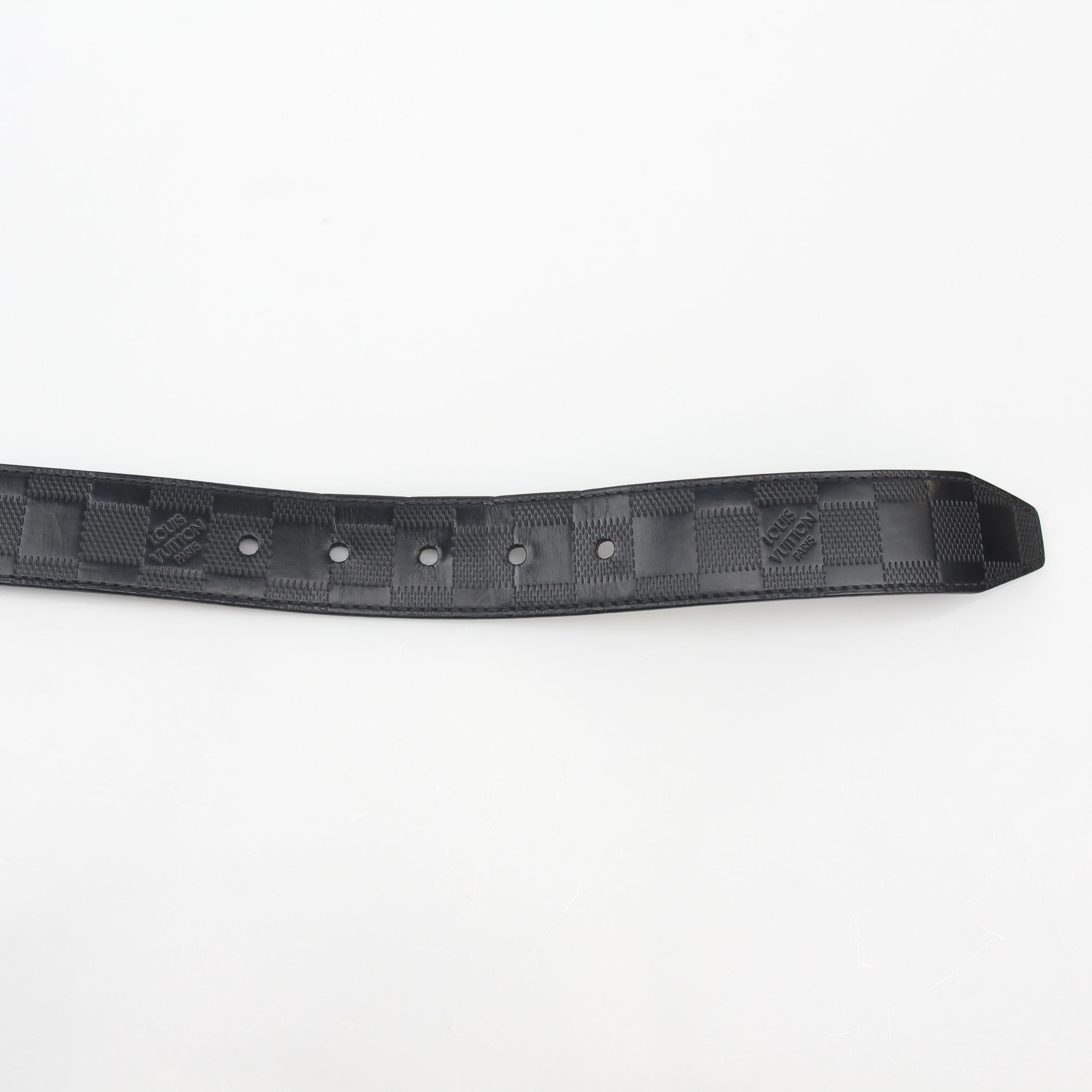 Louis Vuitton Black Damier Infini Ceinture Boston Belt