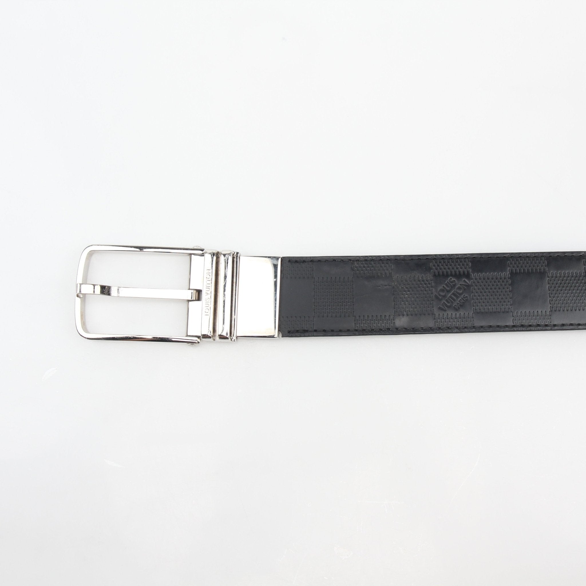 Louis Vuitton Black Damier Infini Ceinture Boston Belt