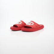 Gucci Red Interlocking G Slide Sandals