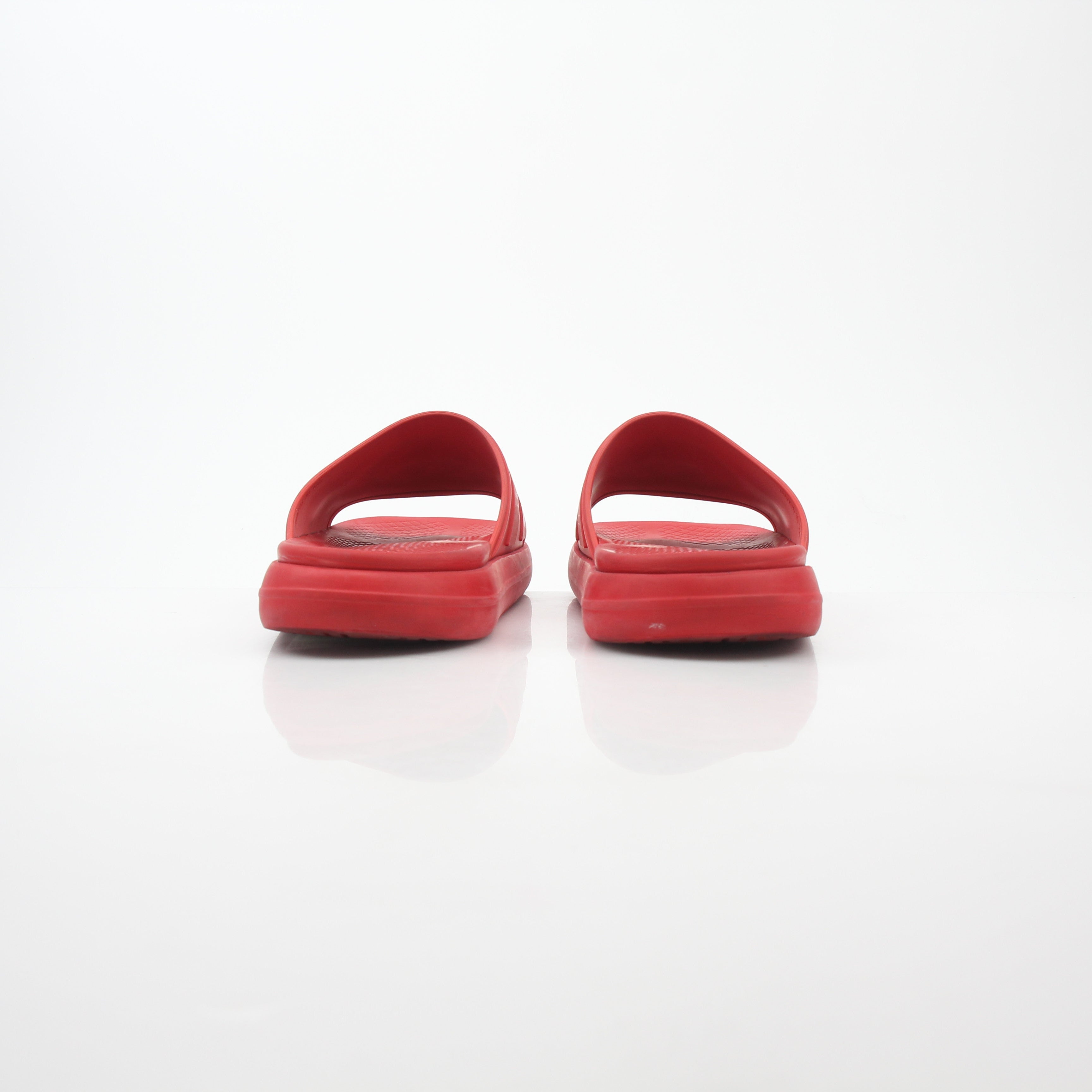 Gucci Red Interlocking G Slide Sandals