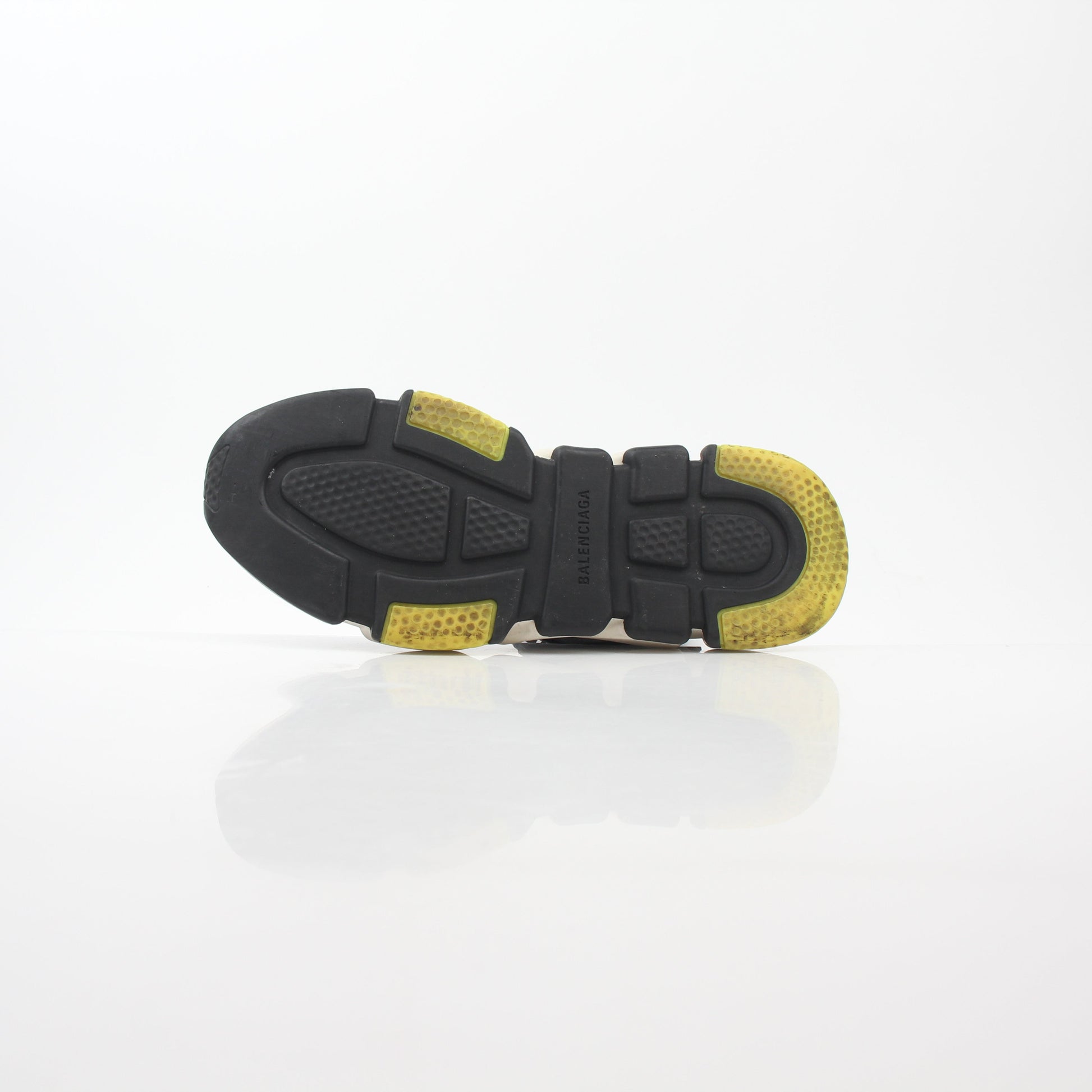 Black Balenciaga Speed 2.0 Turn Over Knit Sneakers with white sole and sleek design, displayed on a neutral background.