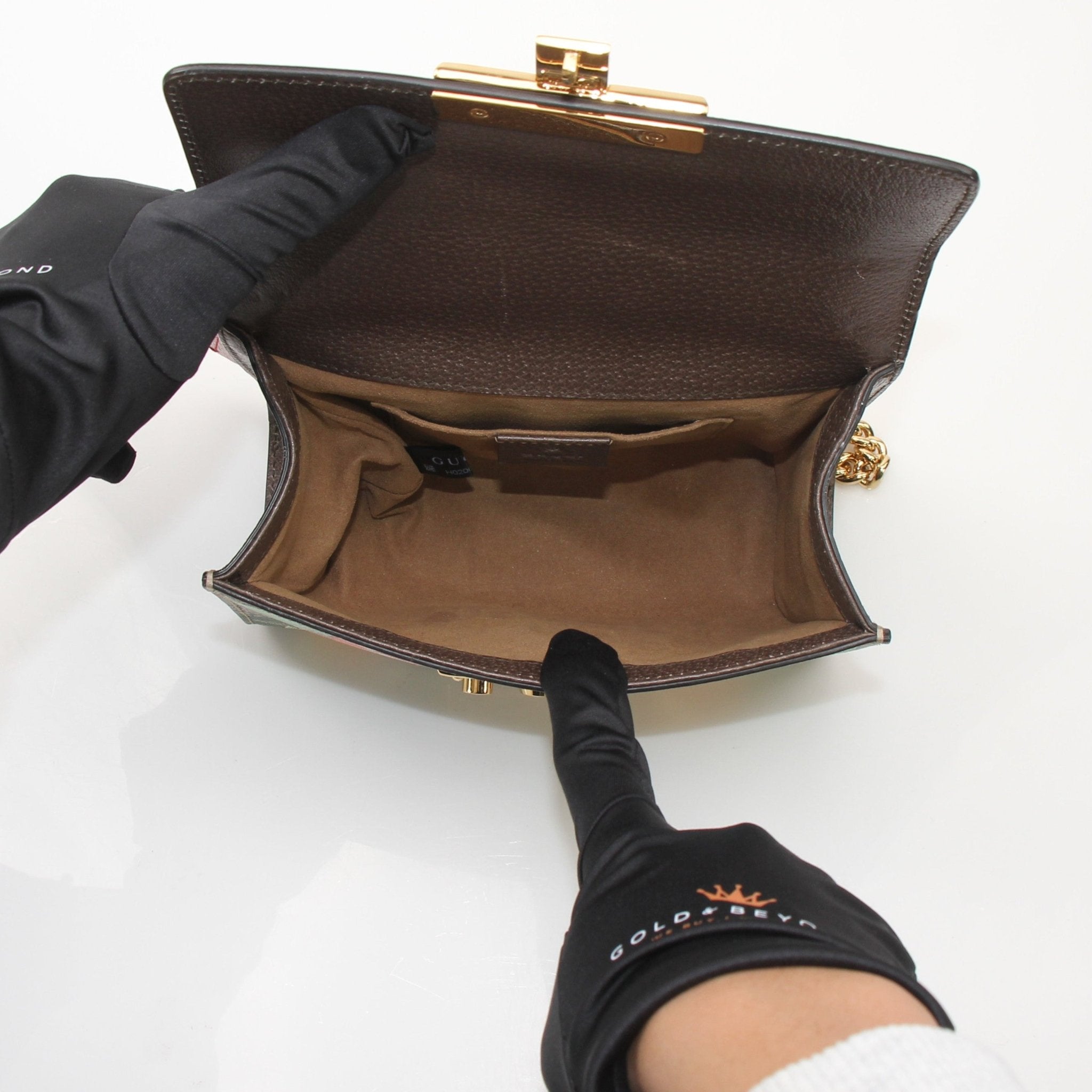 Gucci Tian Padlock Shoulder Bag | Gold & Beyond