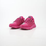 Gold & Beyond Versace Pink Trigreca low-top sneakers with stylish design, featuring pink accents and comfortable shoe construction.