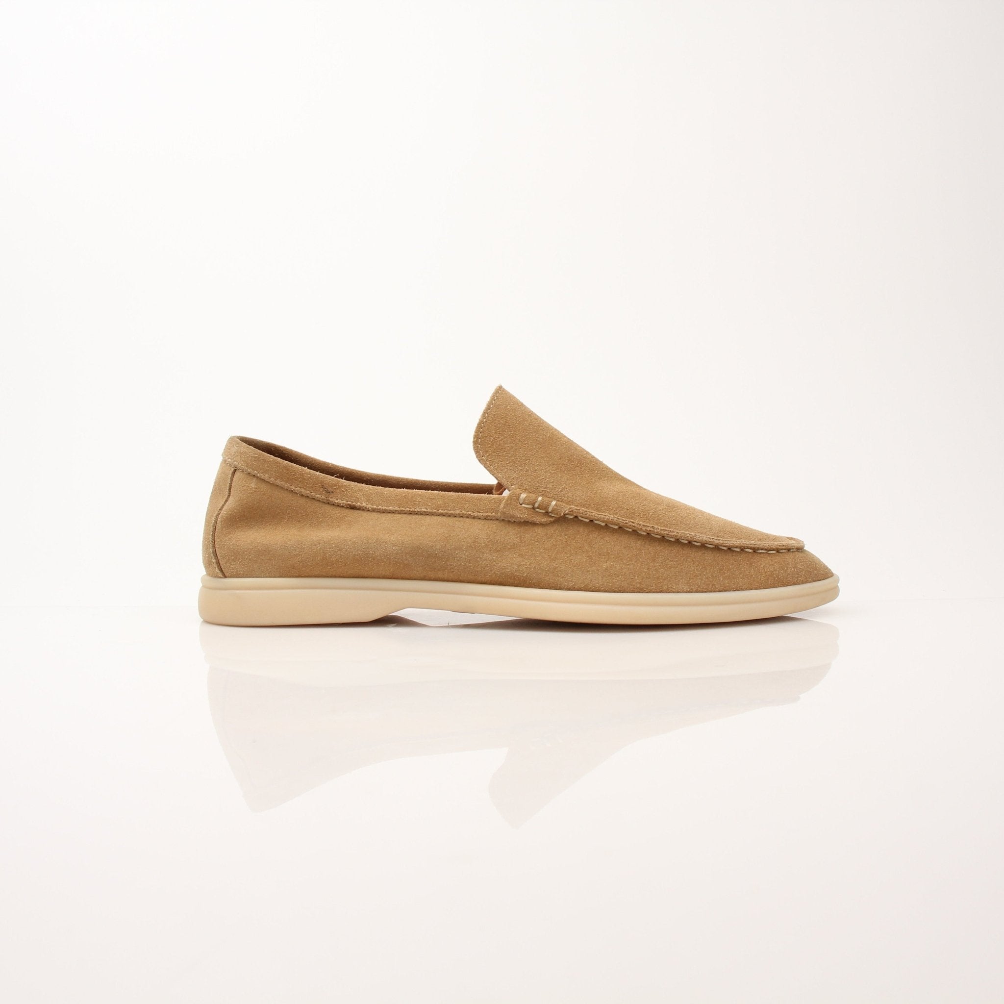 Loro Piana men's summer walk loafers by Gold & Beyond, stylish shoes with a sleek design and comfortable fit.