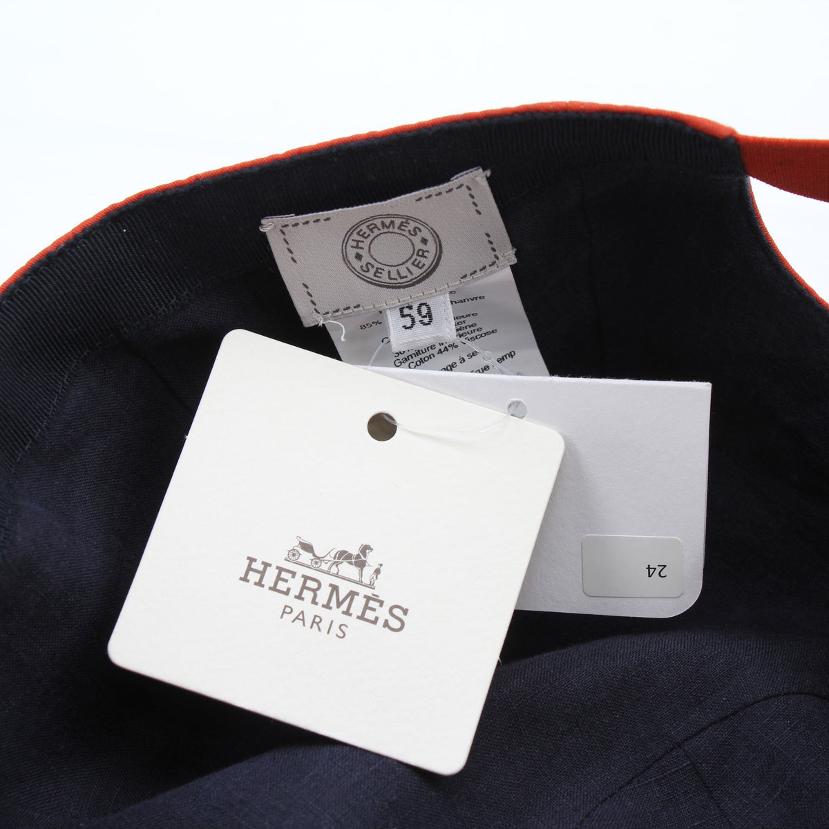 Hermès Feu Paddock Cap