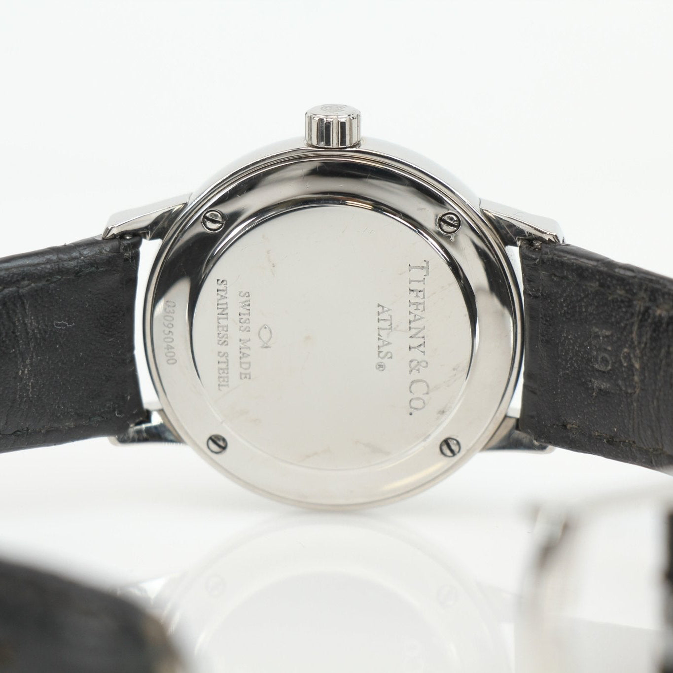 Gold & Beyond Tiffany Atlas Diamond Watch featuring a sleek design with diamond accents on the watch face.