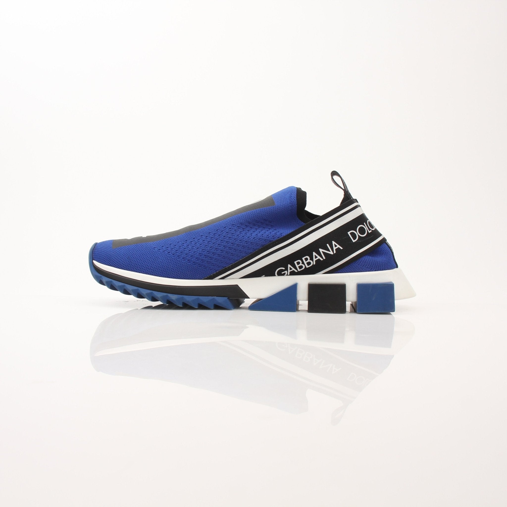 Gold & Beyond men's Dolce & Gabbana Sorrento slip-on sneakers, stylish shoes with a sleek design and comfortable fit.