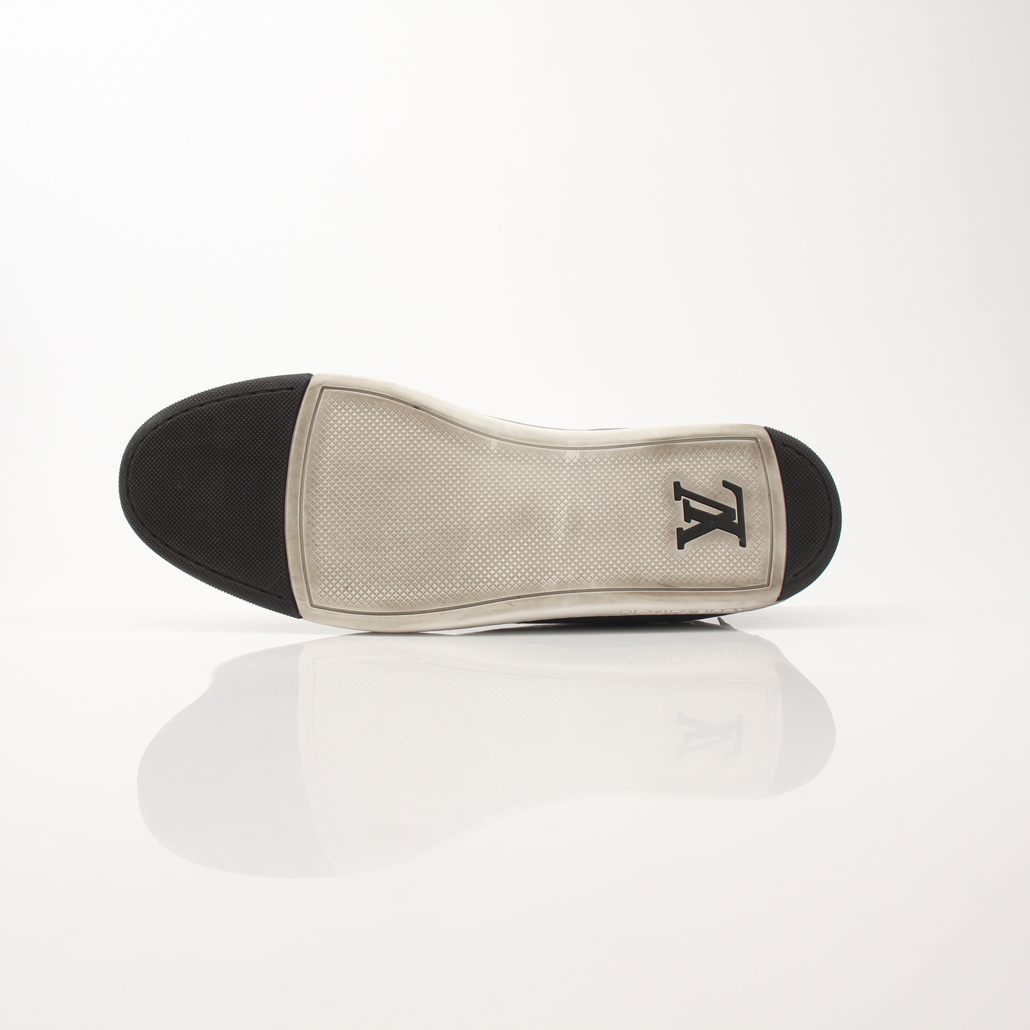 Louis Vuitton Men’s Shalom Leather Sneakers featuring sleek design and premium leather, perfect for stylish casual wear.