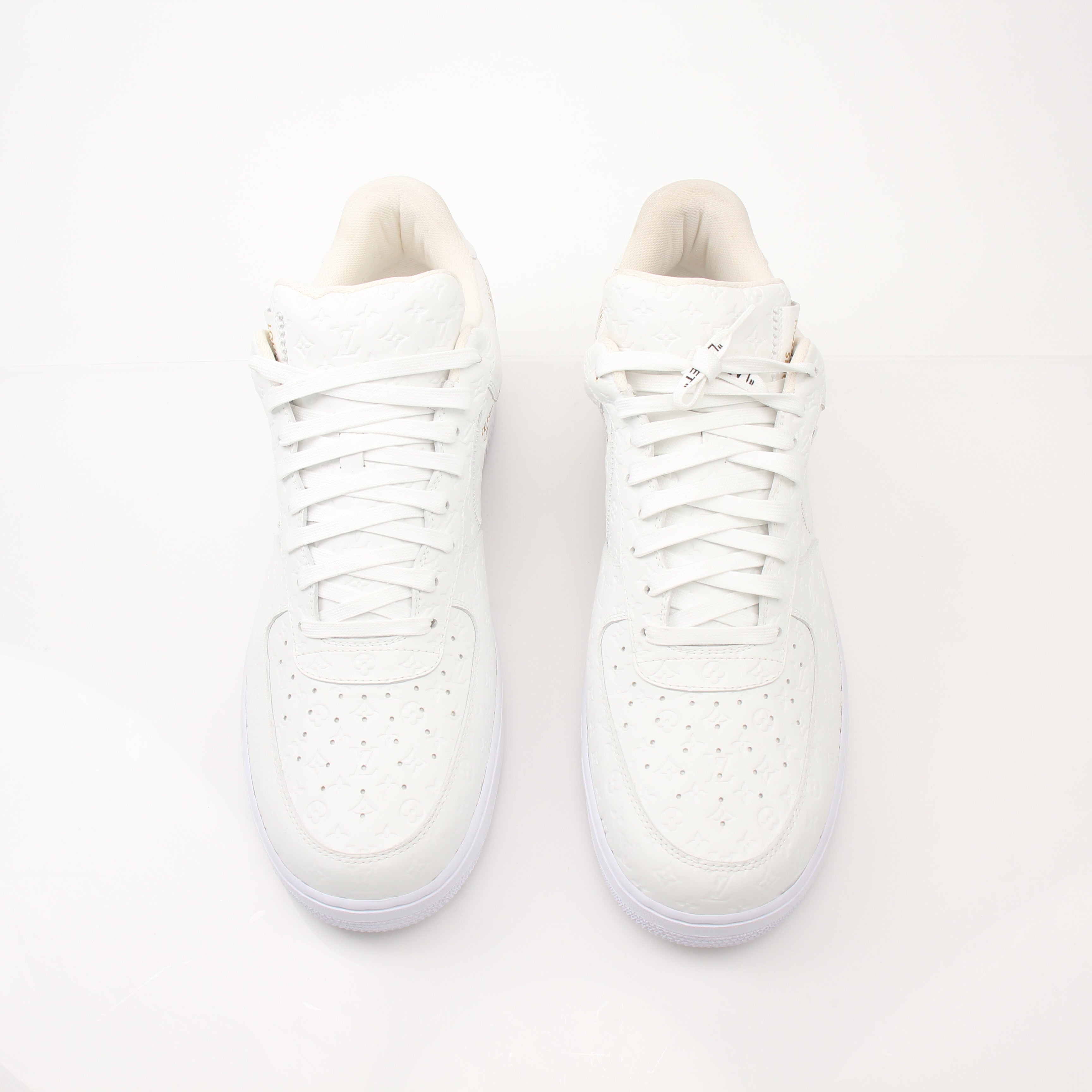 Louis Vuitton x Nike Air Force 1 Low sneakers in men's shoes collection, featuring luxury design and classic sneaker style.