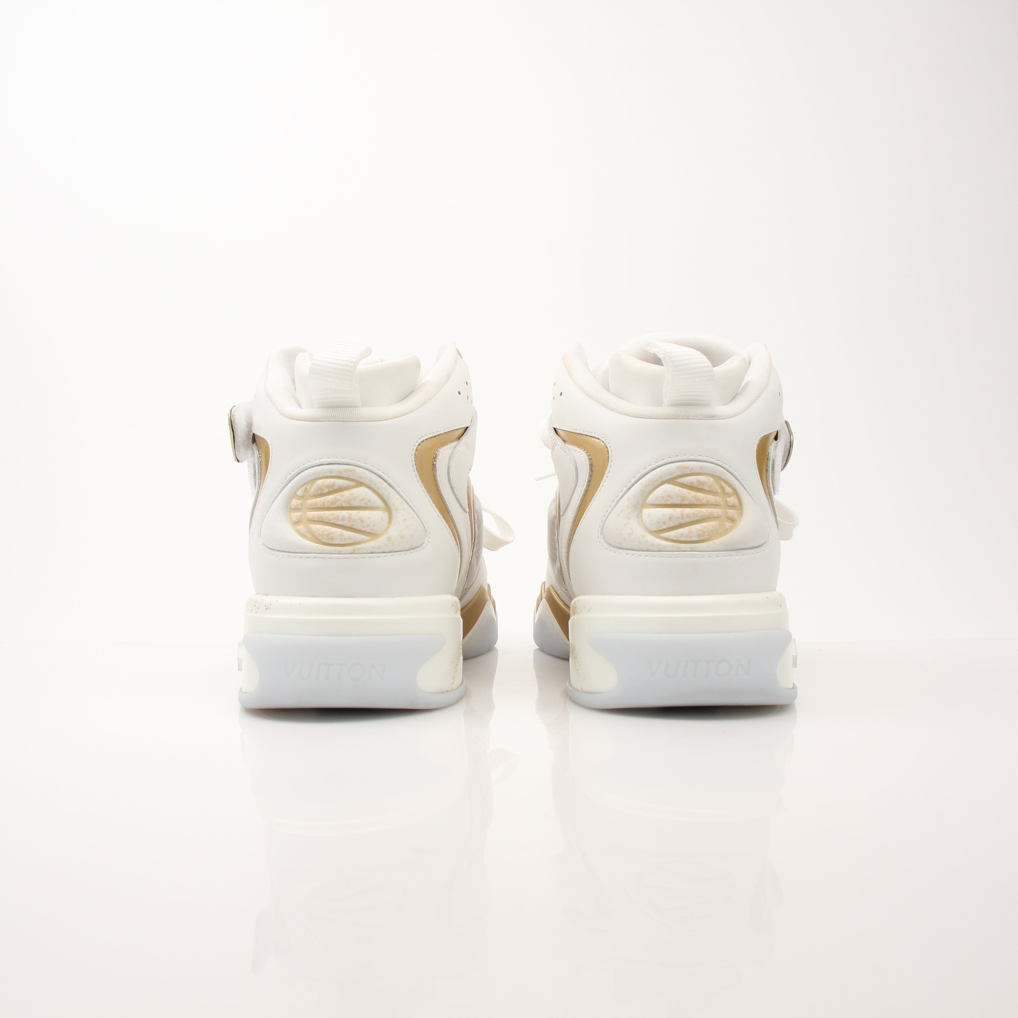 Louis Vuitton Men’s LV Trainer 2 sneakers by Gold & Beyond, showcasing stylish men's shoes with detailed design features.