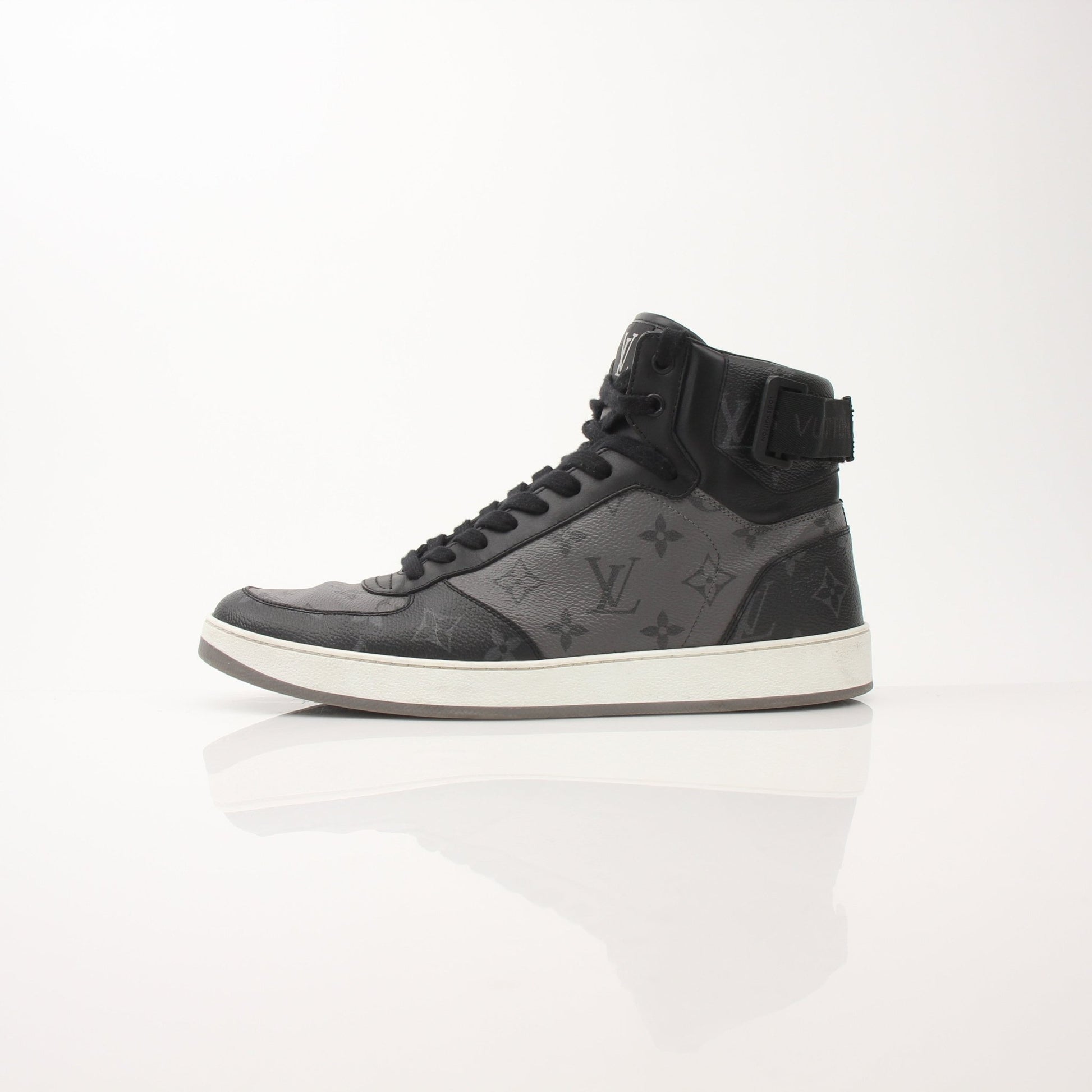 Louis Vuitton Rivoli Trainers by Gold & Beyond, stylish shoes with sleek design and premium materials, shown in a close-up view.