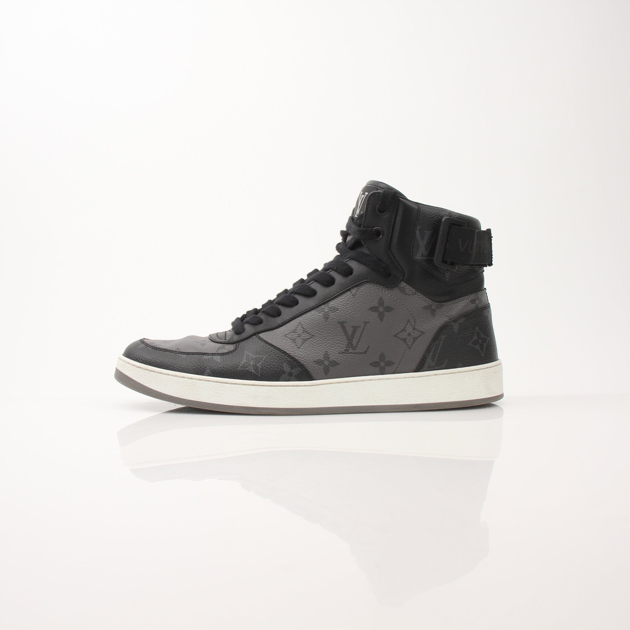 Louis Vuitton Rivoli Trainers by Gold & Beyond, stylish shoes with sleek design and premium materials, shown in a close-up view.