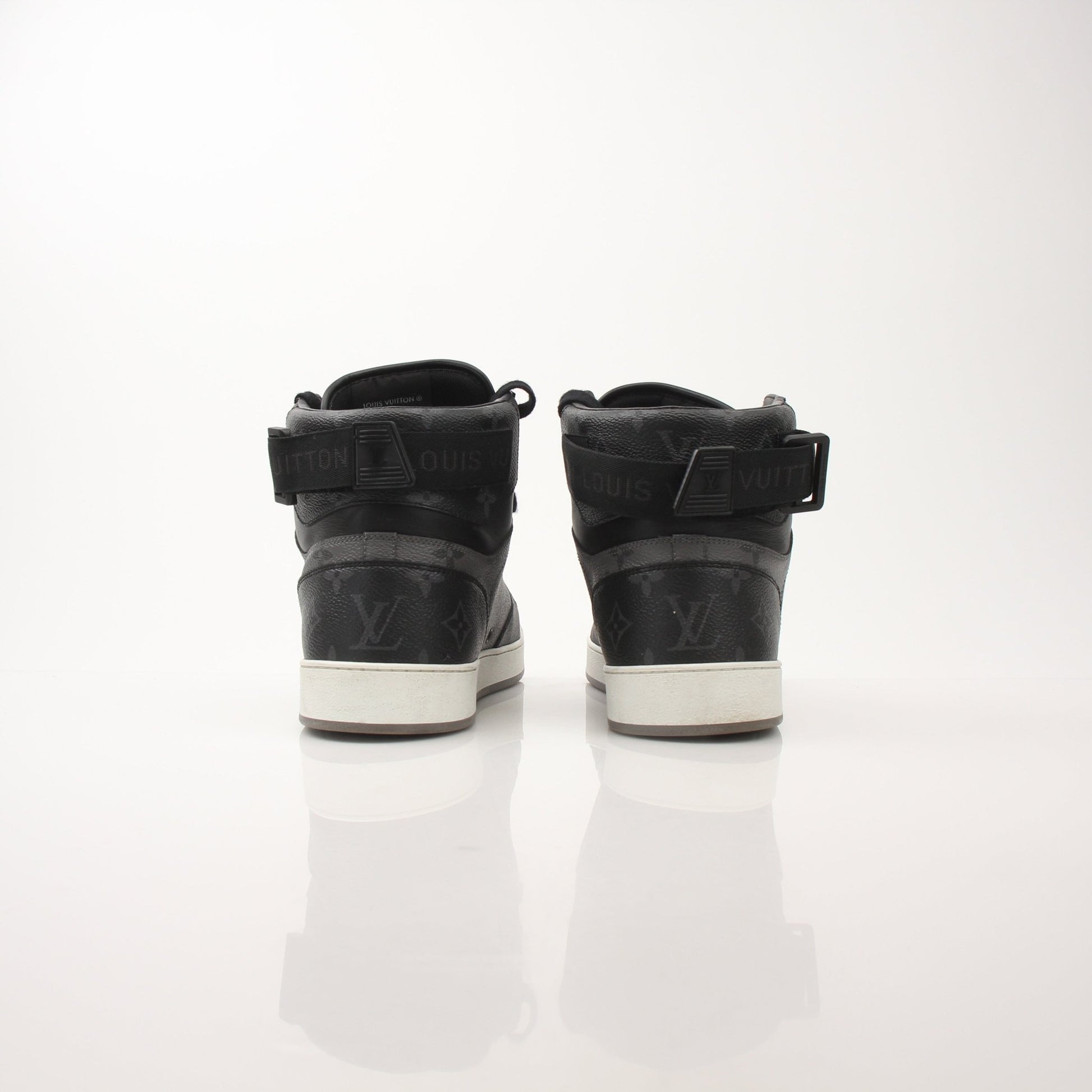 Louis Vuitton Rivoli Trainers by Gold & Beyond, stylish sneakers with sleek design and classic branding, displayed on a plain background.