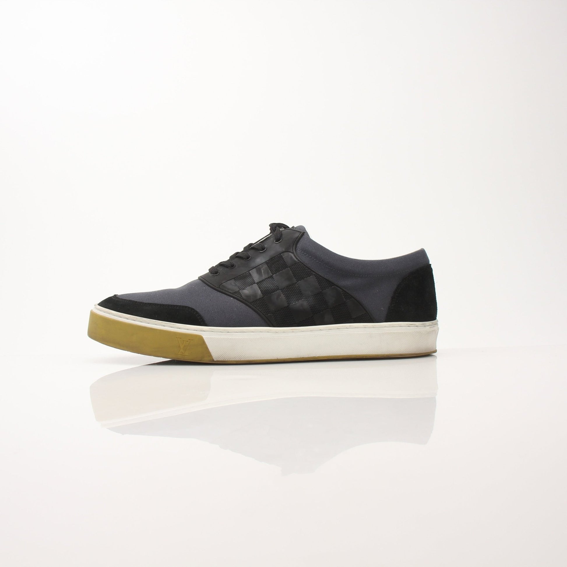 Louis Vuitton Pinball Sneakers by Gold & Beyond, stylish shoes featuring a sleek design and detailed branding.