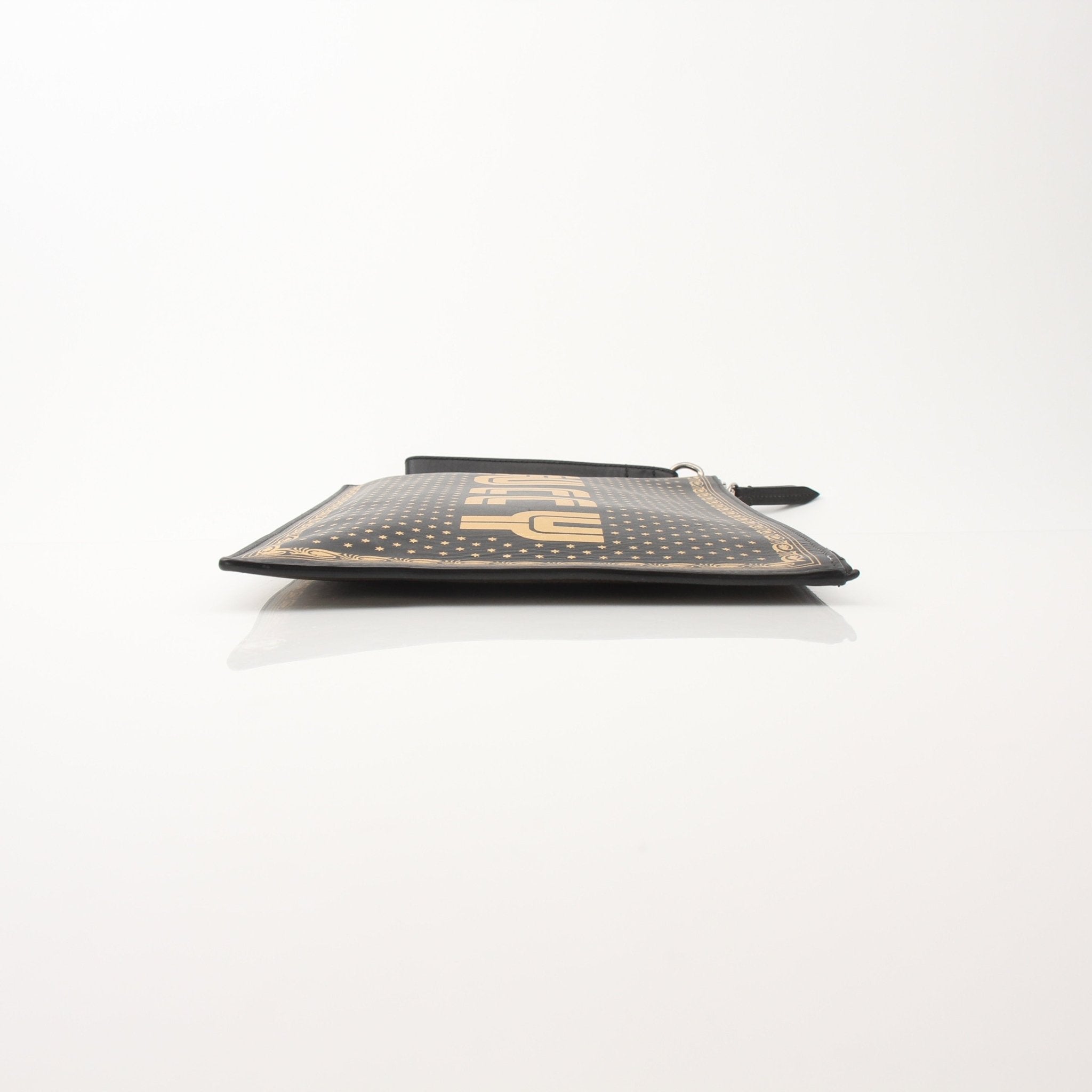 Gucci x SEGA Black Clutch – Gold & Beyond