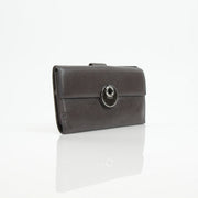 Gucci brown eclipse wallet by Gold & Beyond, featuring multiple card slots and a sleek leather design.