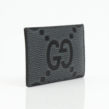 Gucci Maxi GG Card Case in classic design, showcasing the signature GG pattern and a sleek wallet silhouette.