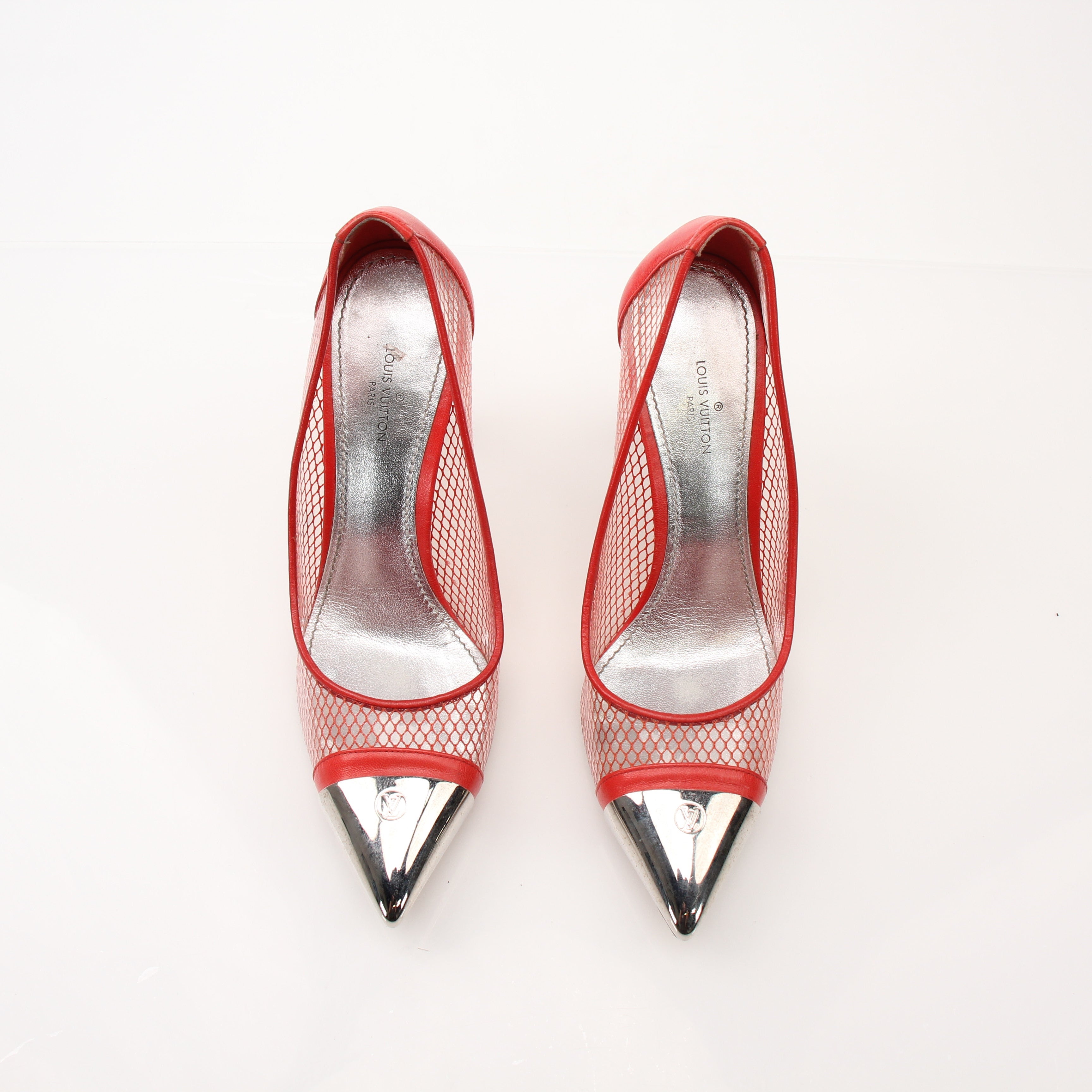 Gold & Beyond Louis Vuitton Women’s Urban Twist Pumps heels, stylish and elegant footwear with a modern twist.