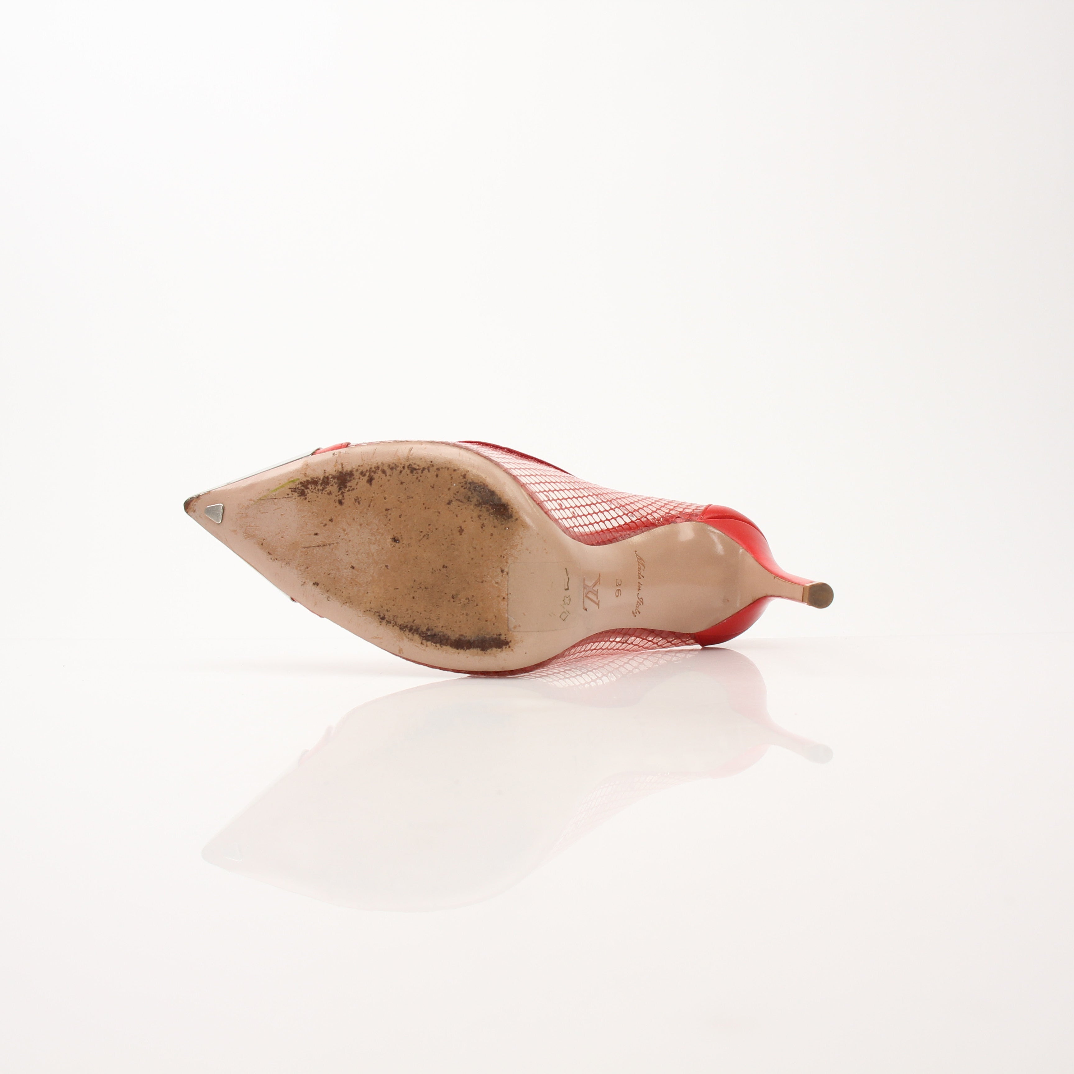 Gold & Beyond Louis Vuitton Women’s Urban Twist Pumps, stylish heels with sleek design and pointed toes, on a neutral background.